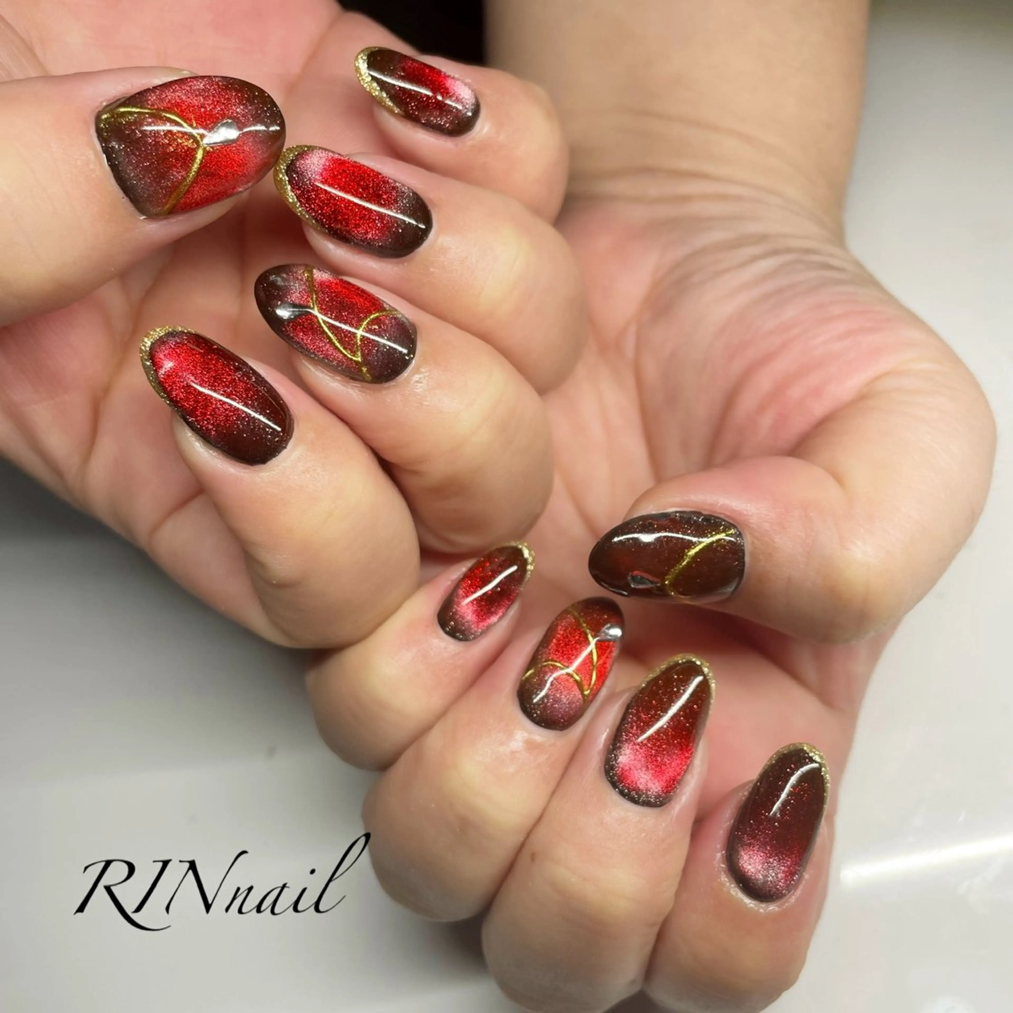 ネイル ハンドネイル RIN HOMEnailのネイルデザイン