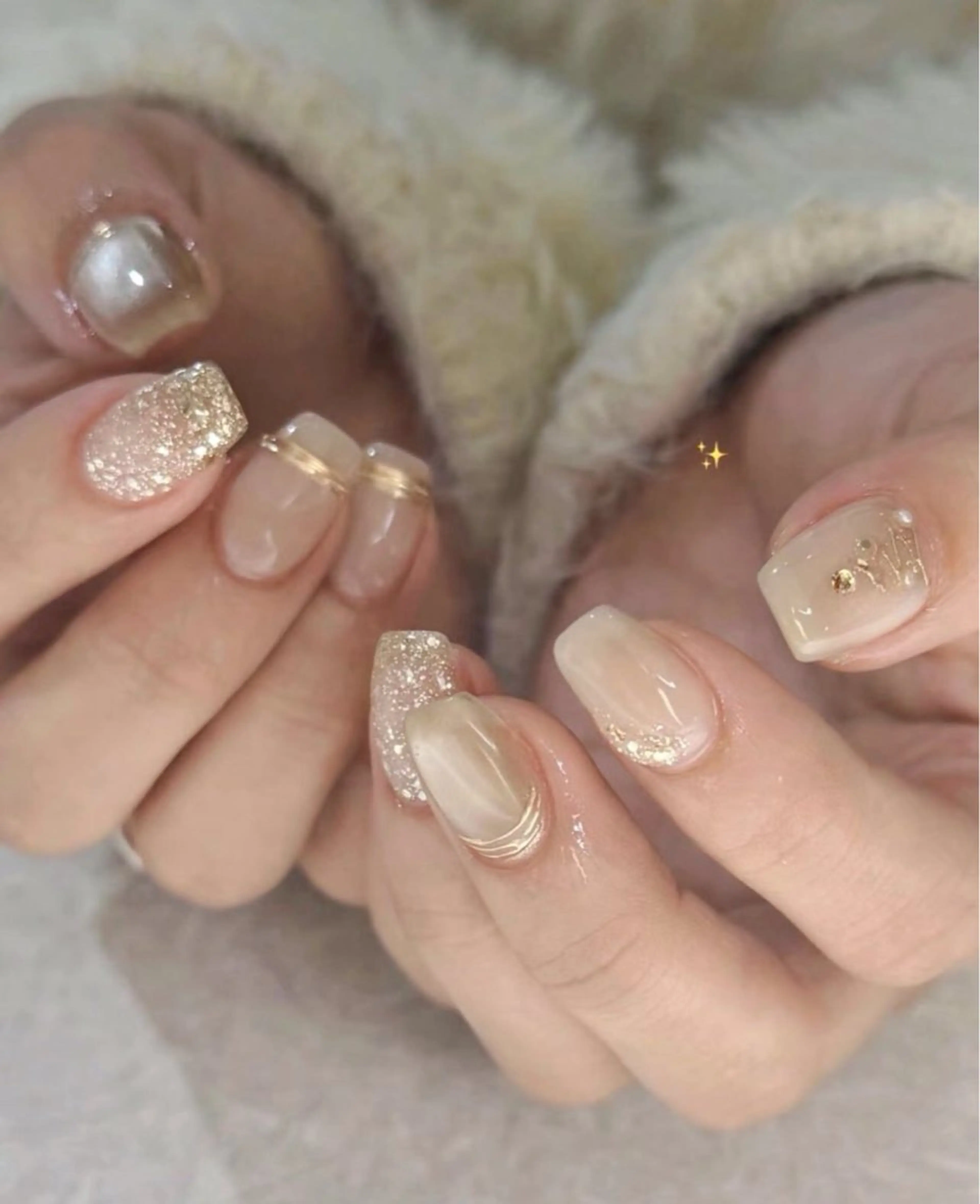 ネイル ハンドネイル H&B せつかのネイルデザイン