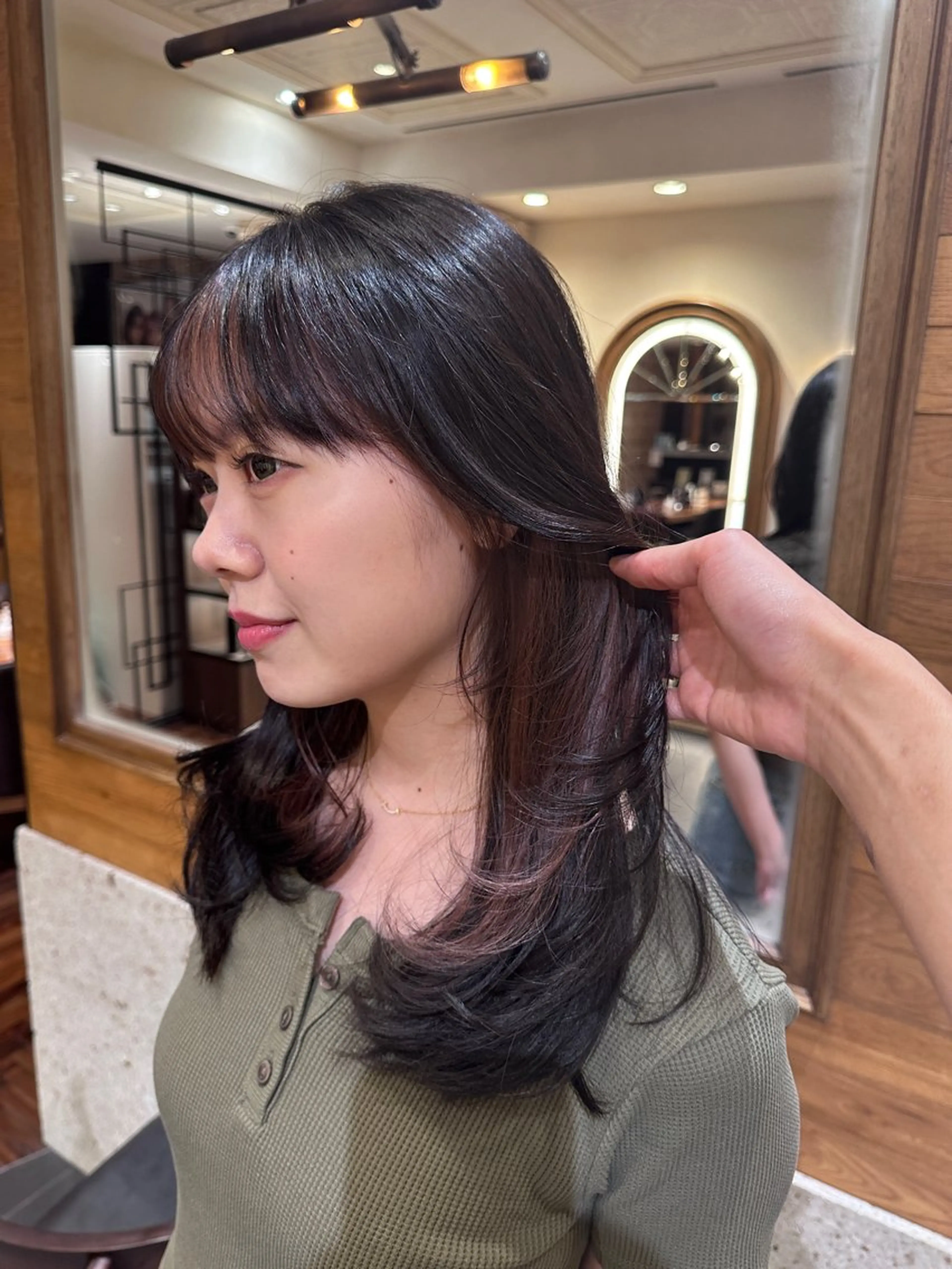 ロング 大手町/東京駅❗️ 山口善哉のヘアスタイル