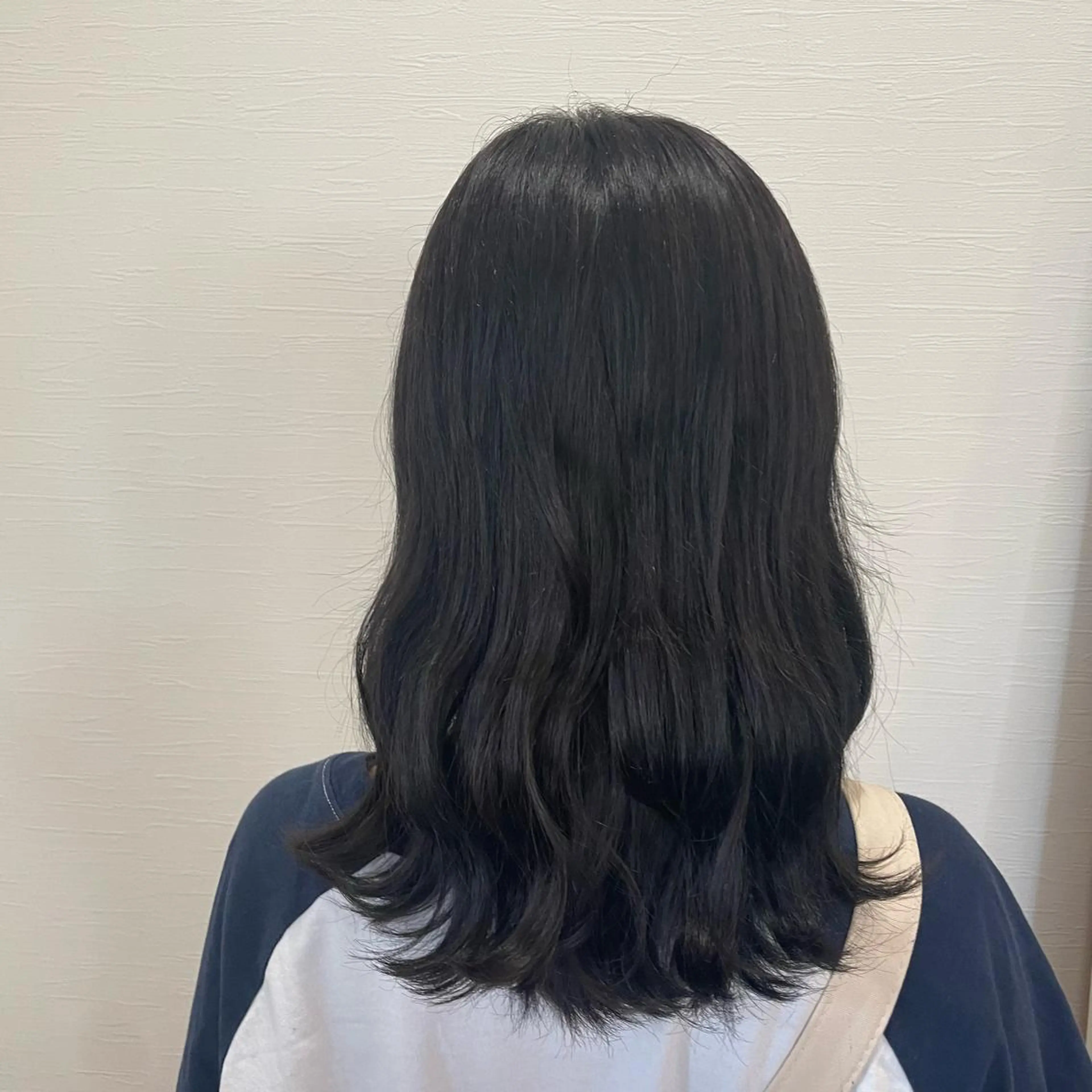 セミロング カラー 黒髪 透明感カラー 学生 モテ眉No.1 🎀ricoの眉毛・アイブロウイメージ