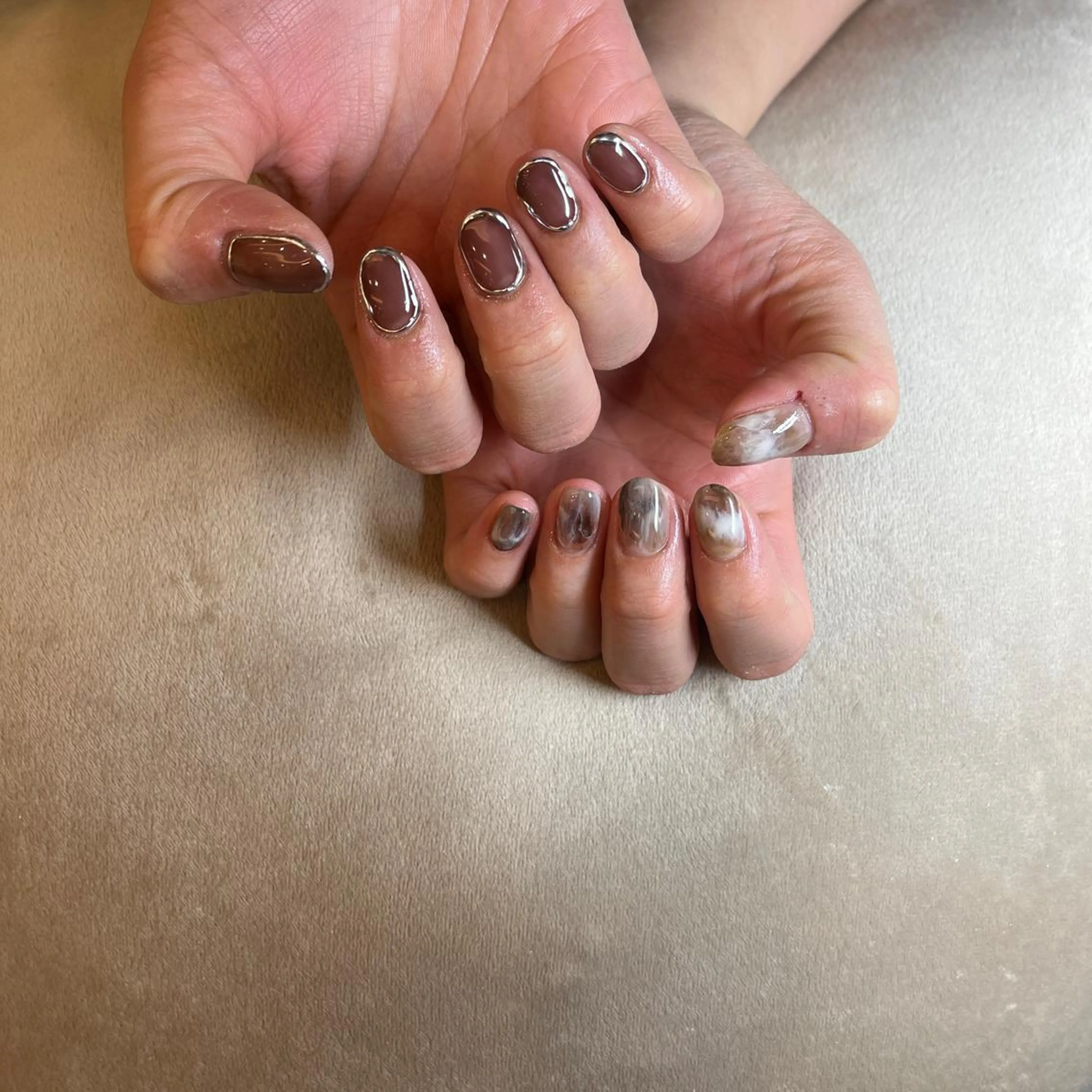 ネイル フリーランス¨̮⃝ ネイリストOKADAのネイルデザイン