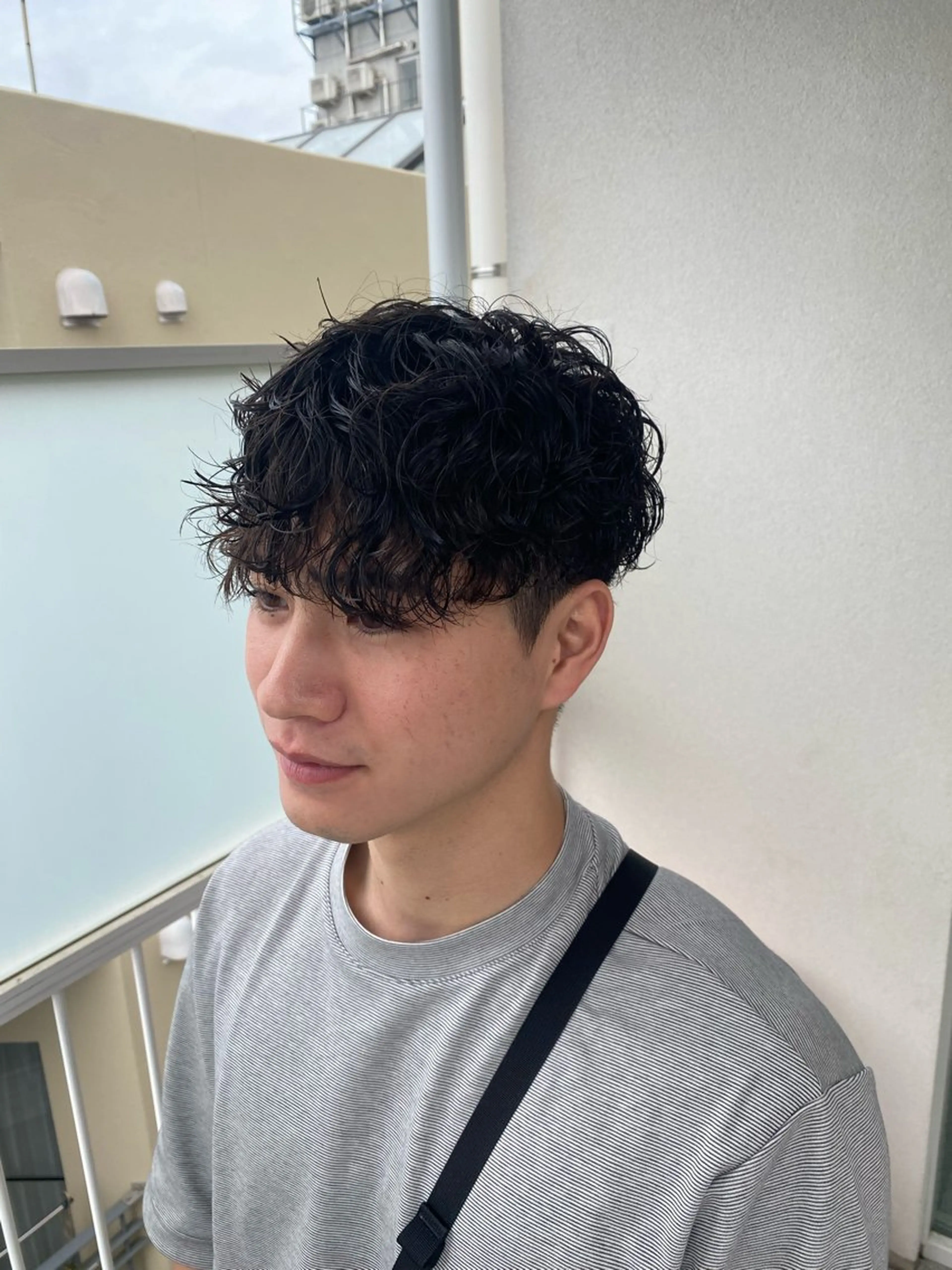 ショート カラー パーマ メンズ メンズパーマ カット パーマ トリートメント ヘッドスパ ヘアセット メンズ特化/パーマ /フェード/洋輔のヘアスタイル