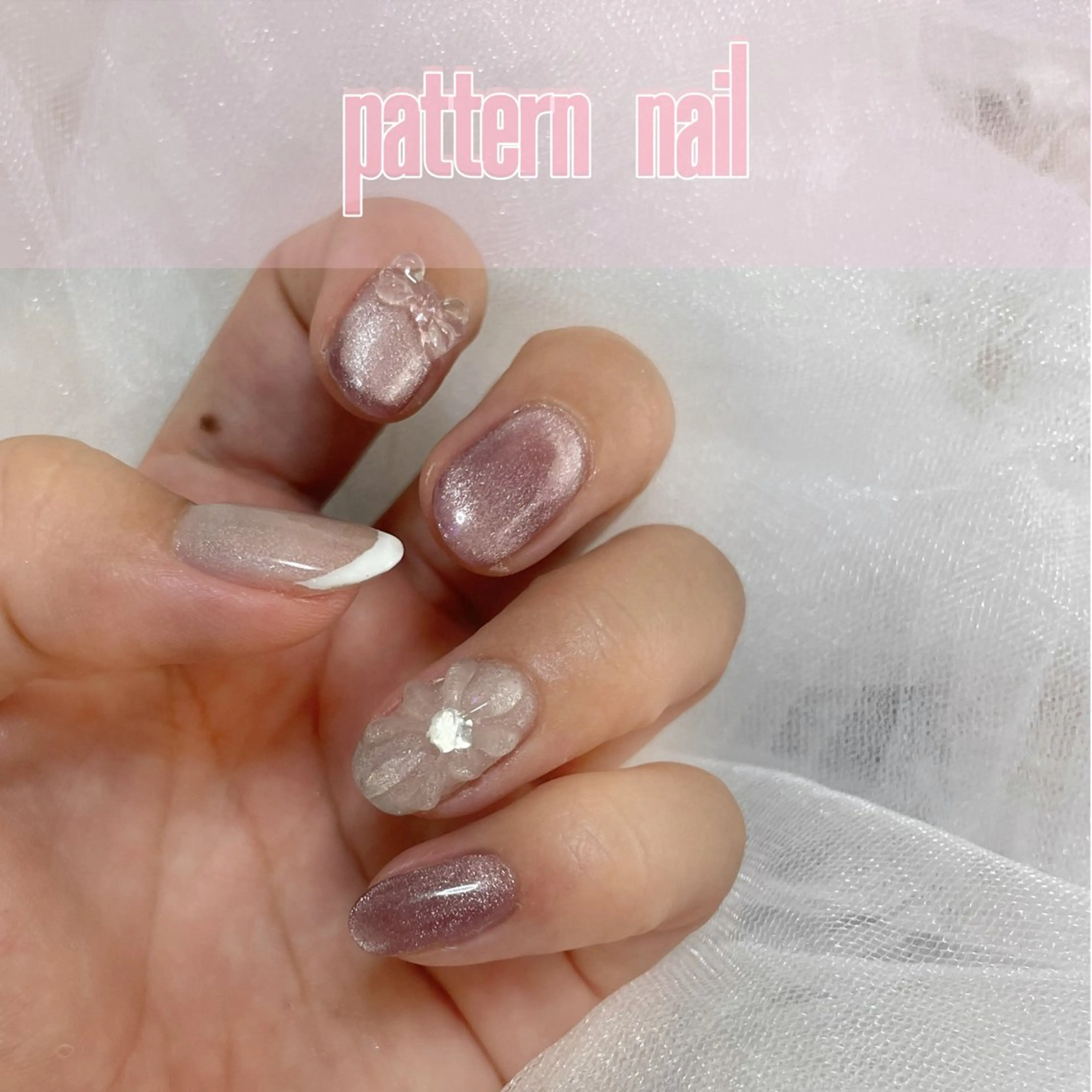パターンネイル（オフあり）💅の写真
