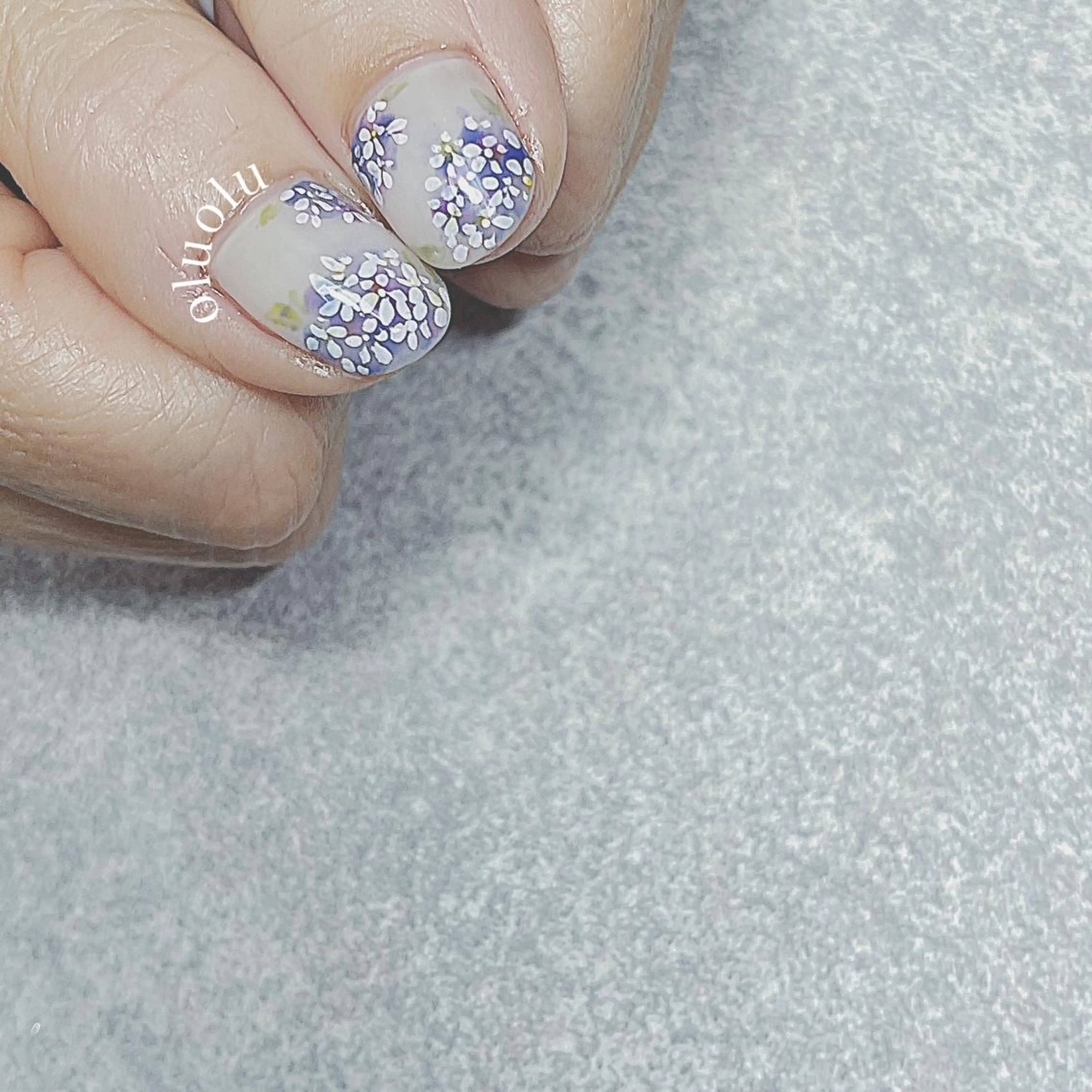 ネイル アートネイル フラワーネイル フットネイル ハンドネイル 大村 紬華のネイルデザイン