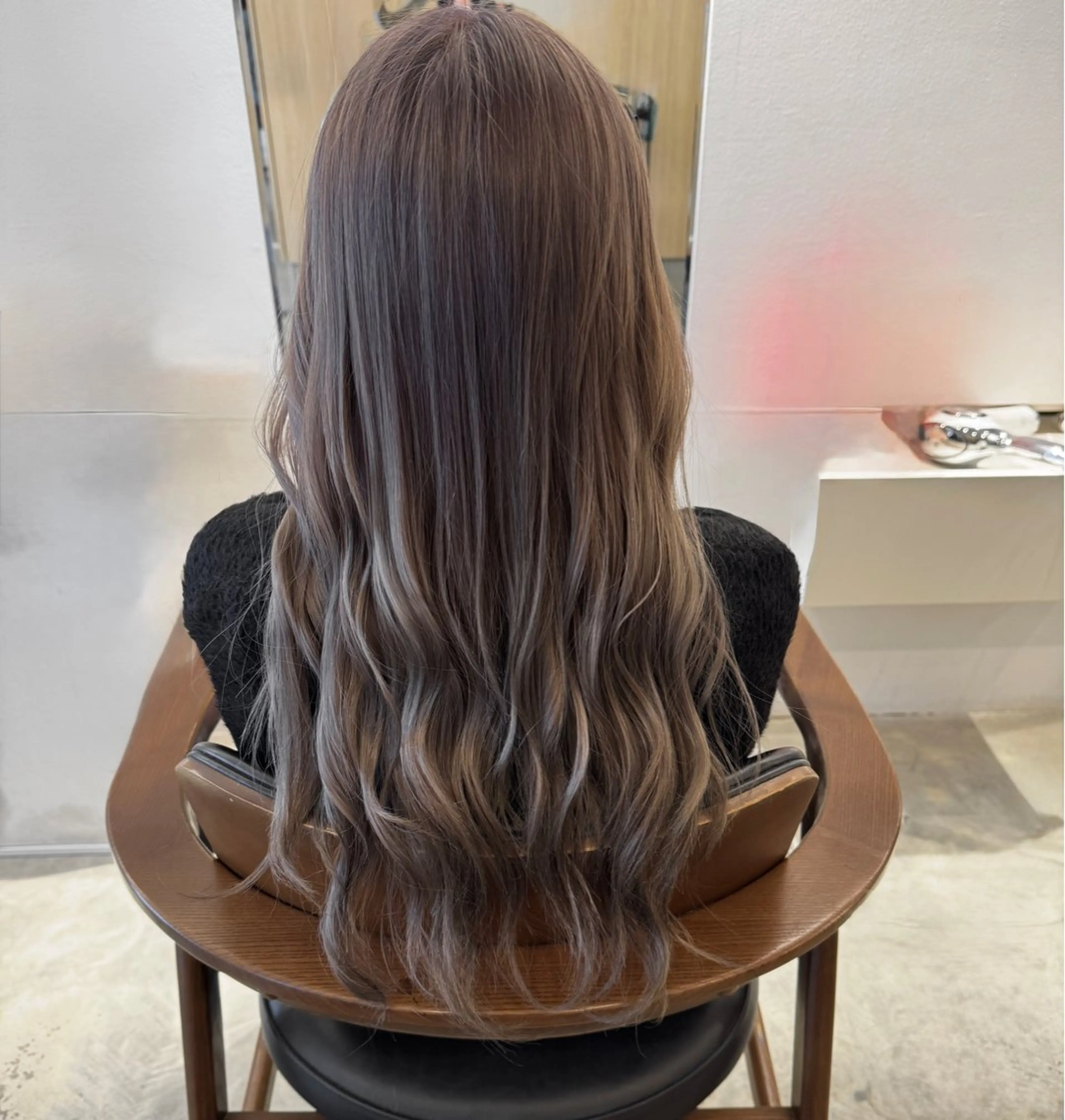 ロング 💖ASUKA 💜/透明感カラーのヘアスタイル