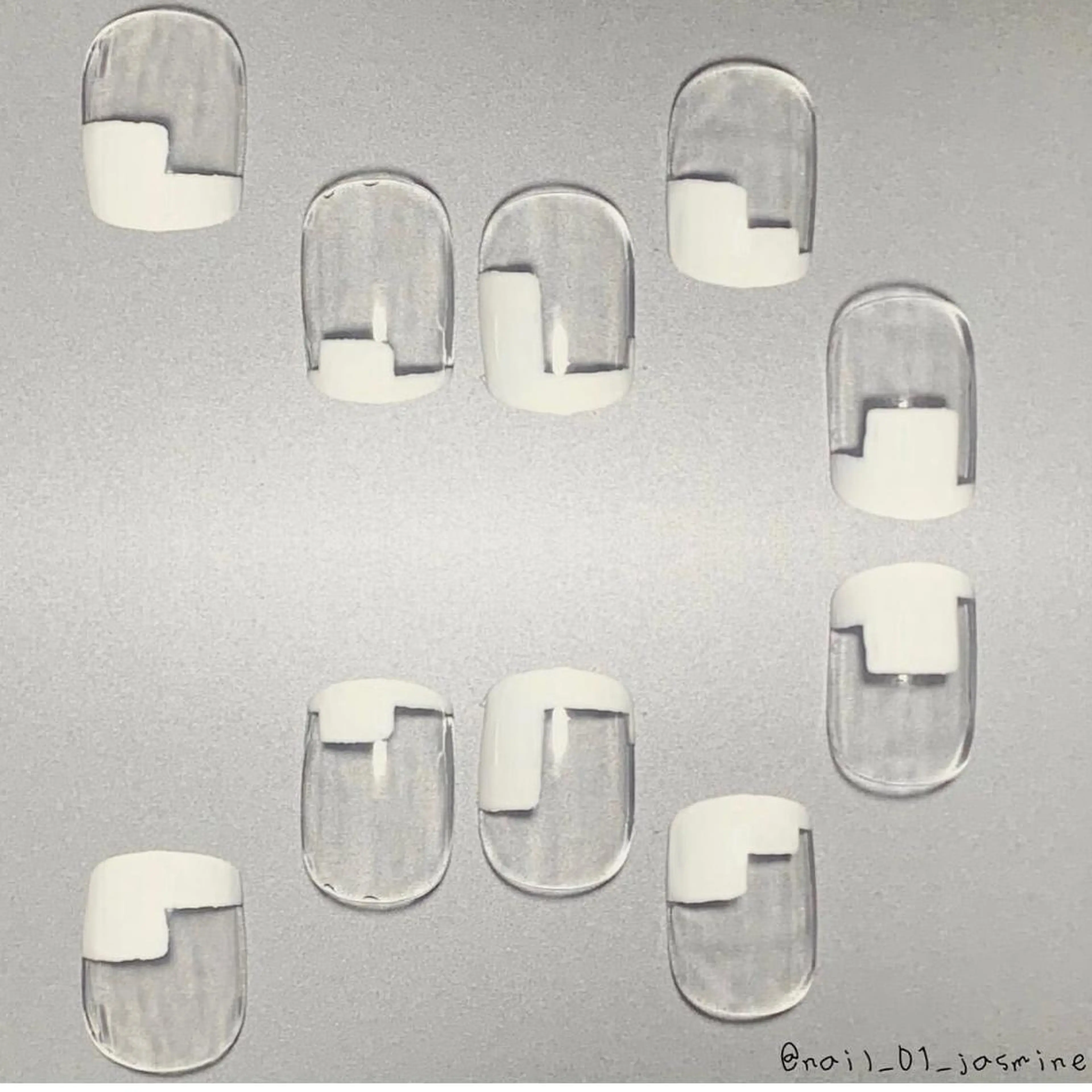 ネイル フレンチネイル S LOUNGE NAIL所属・パーツたくさん🍓 SUMIのネイルデザイン