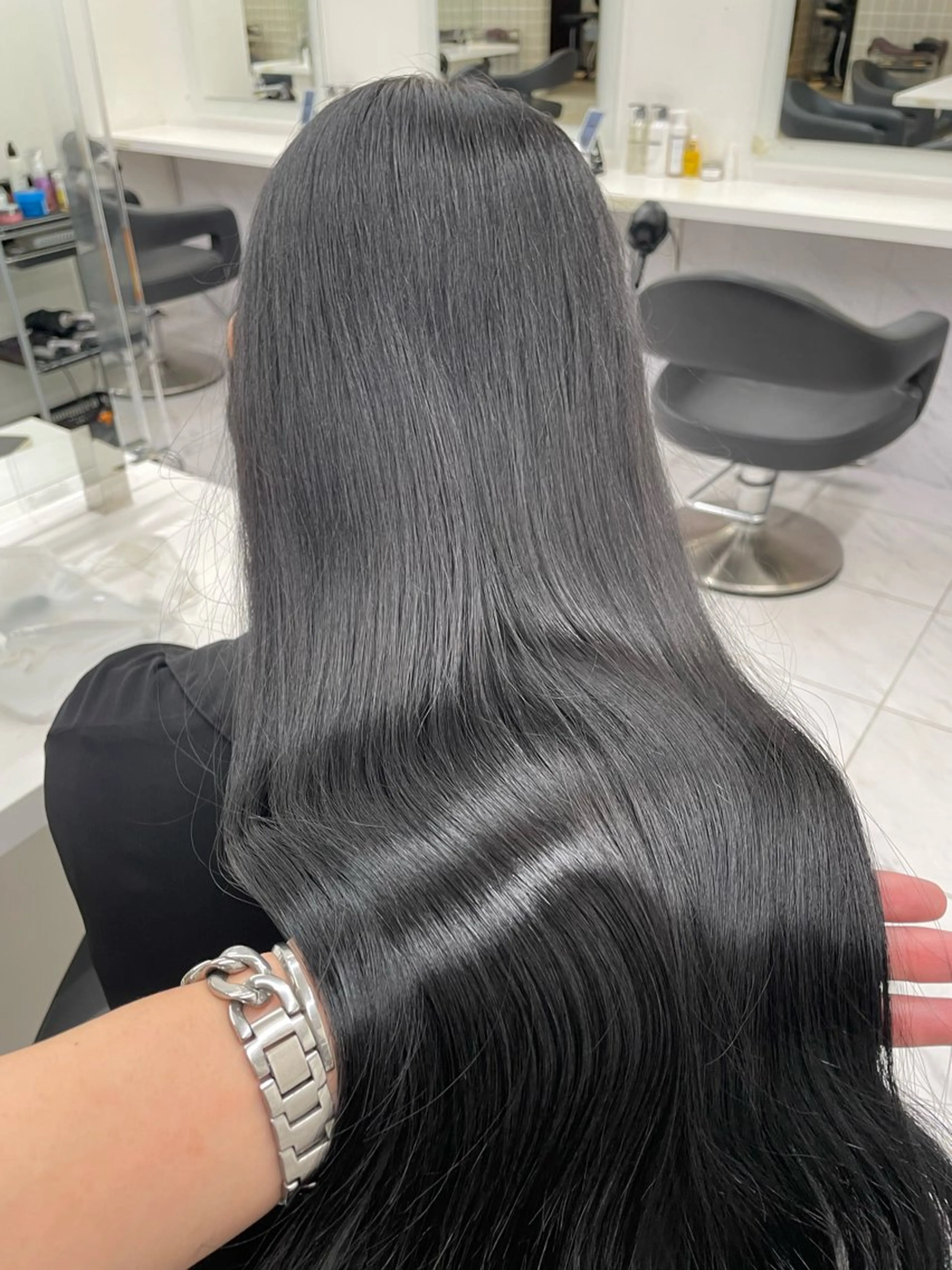 ロング ロング ヘアカラー トリートメント 透明感カラー/ レイヤーカット/優大のヘアスタイル