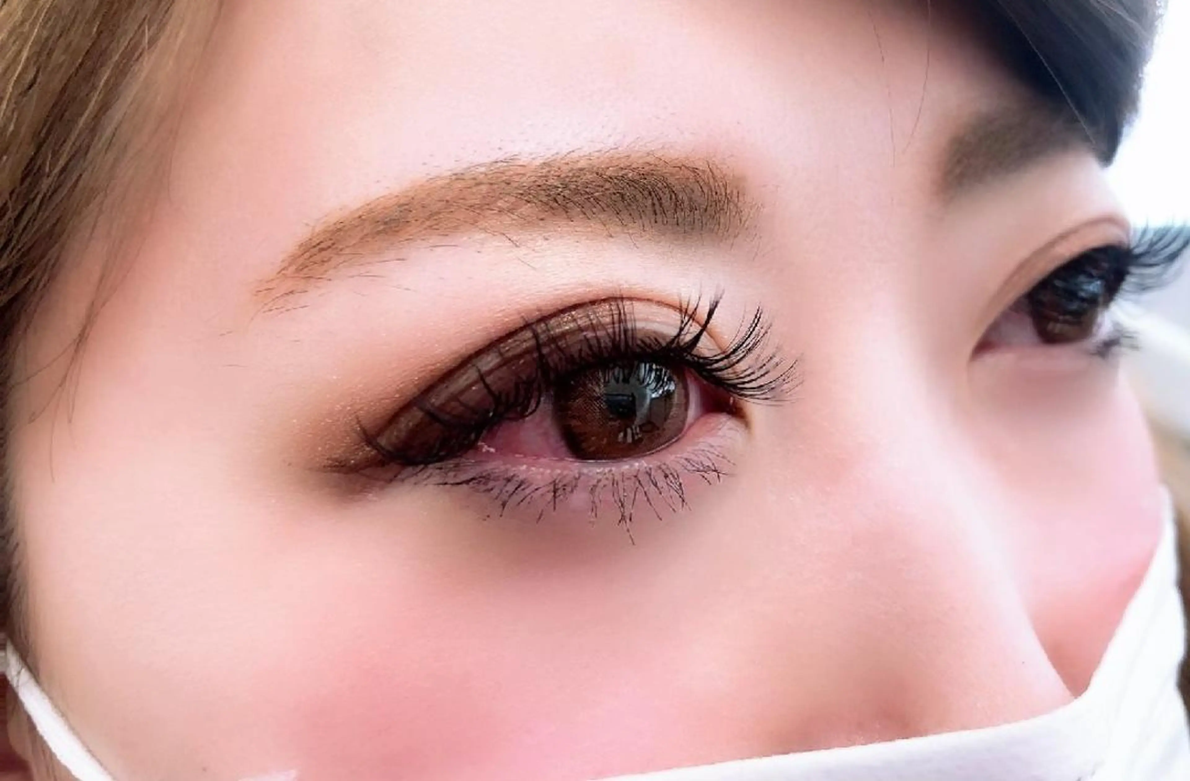 マツエク・マツパ 付け放題 キュート フラットラッシュ ナチュラル まつげパーマ マツエク 吉岡 ゆうなのマツエク・マツパデザイン