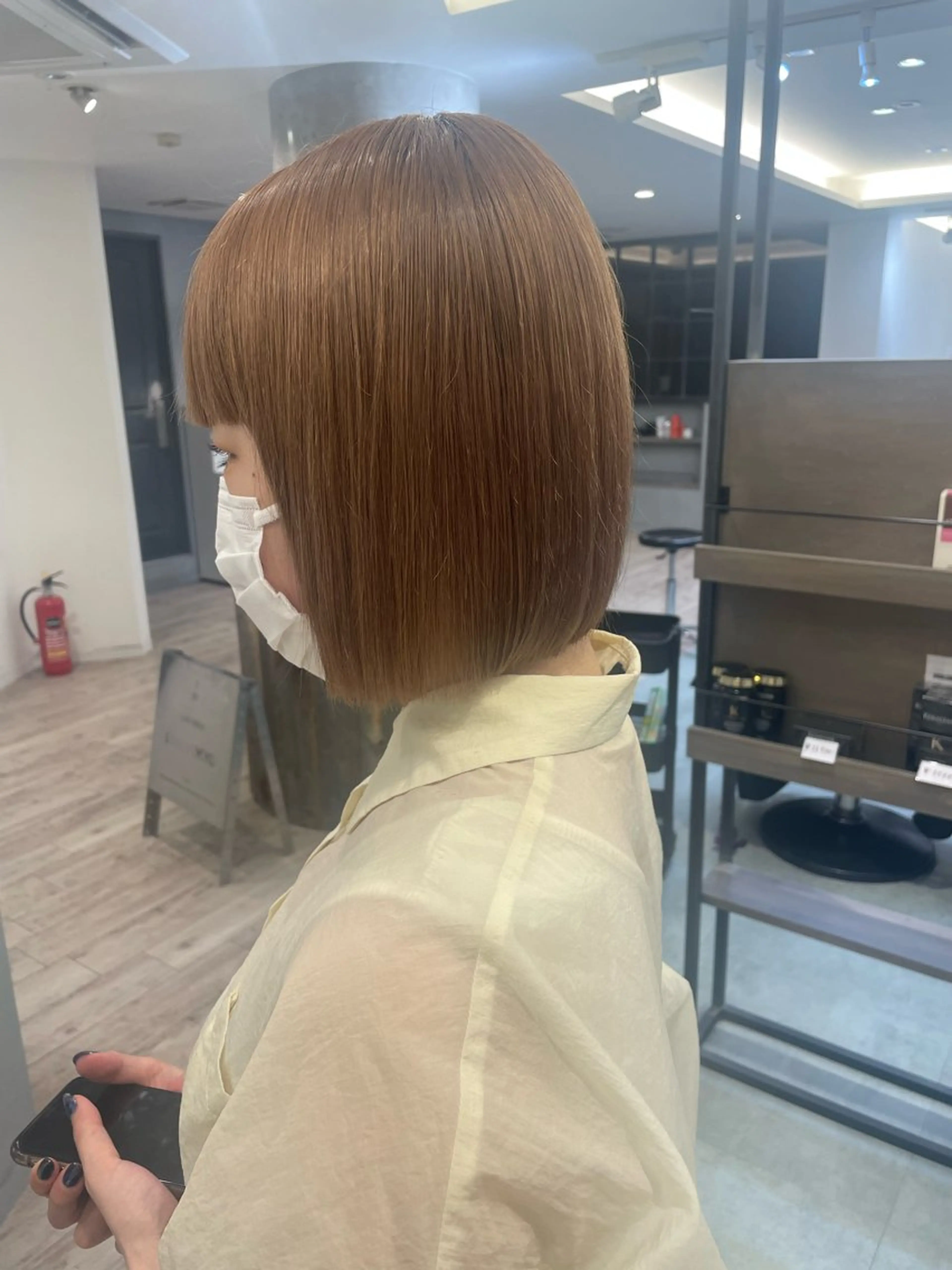 ショート ♡似合わせハイトーン ♡maiのヘアスタイル