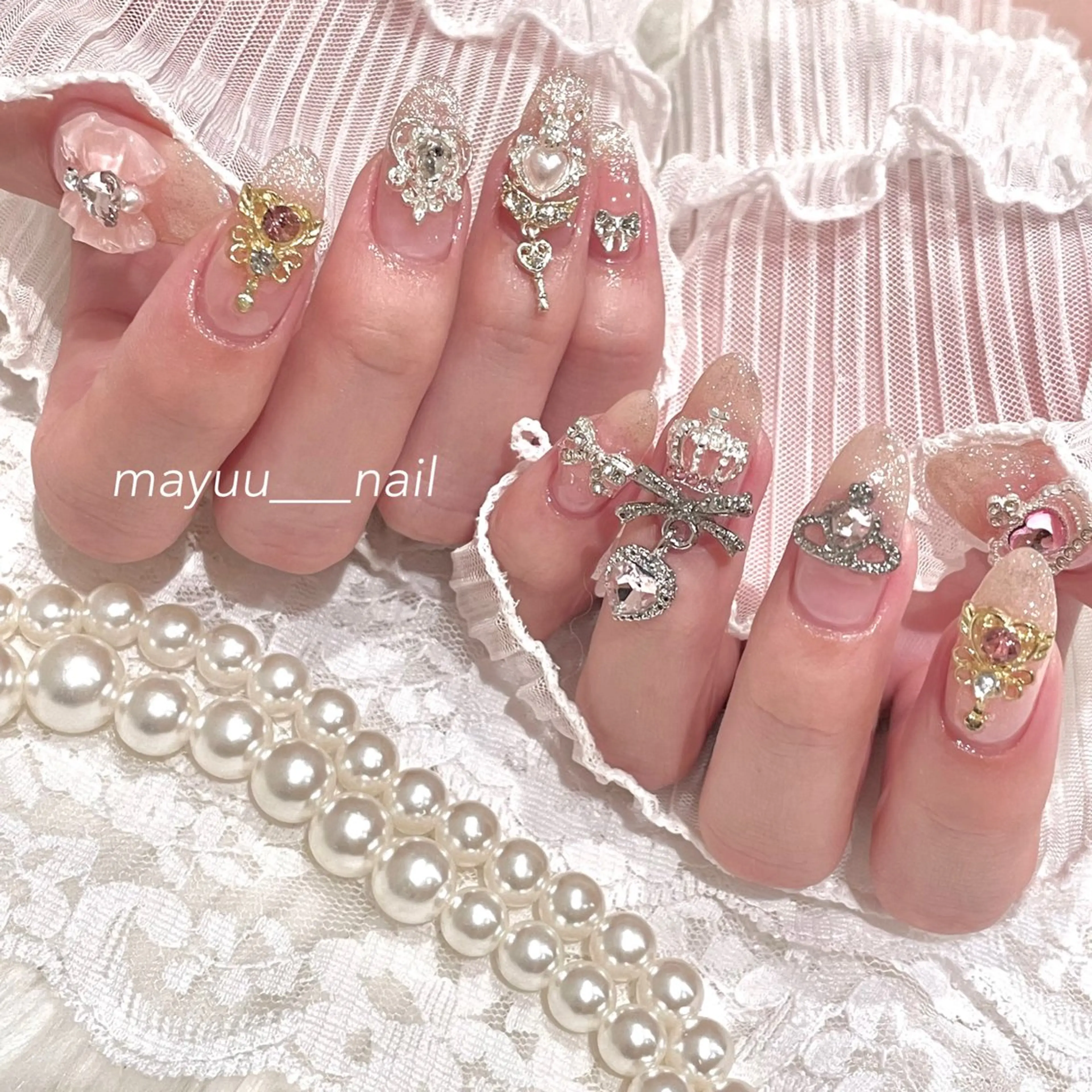 ネイル 🎀 Mayu 🎀痛ネイルのネイルデザイン