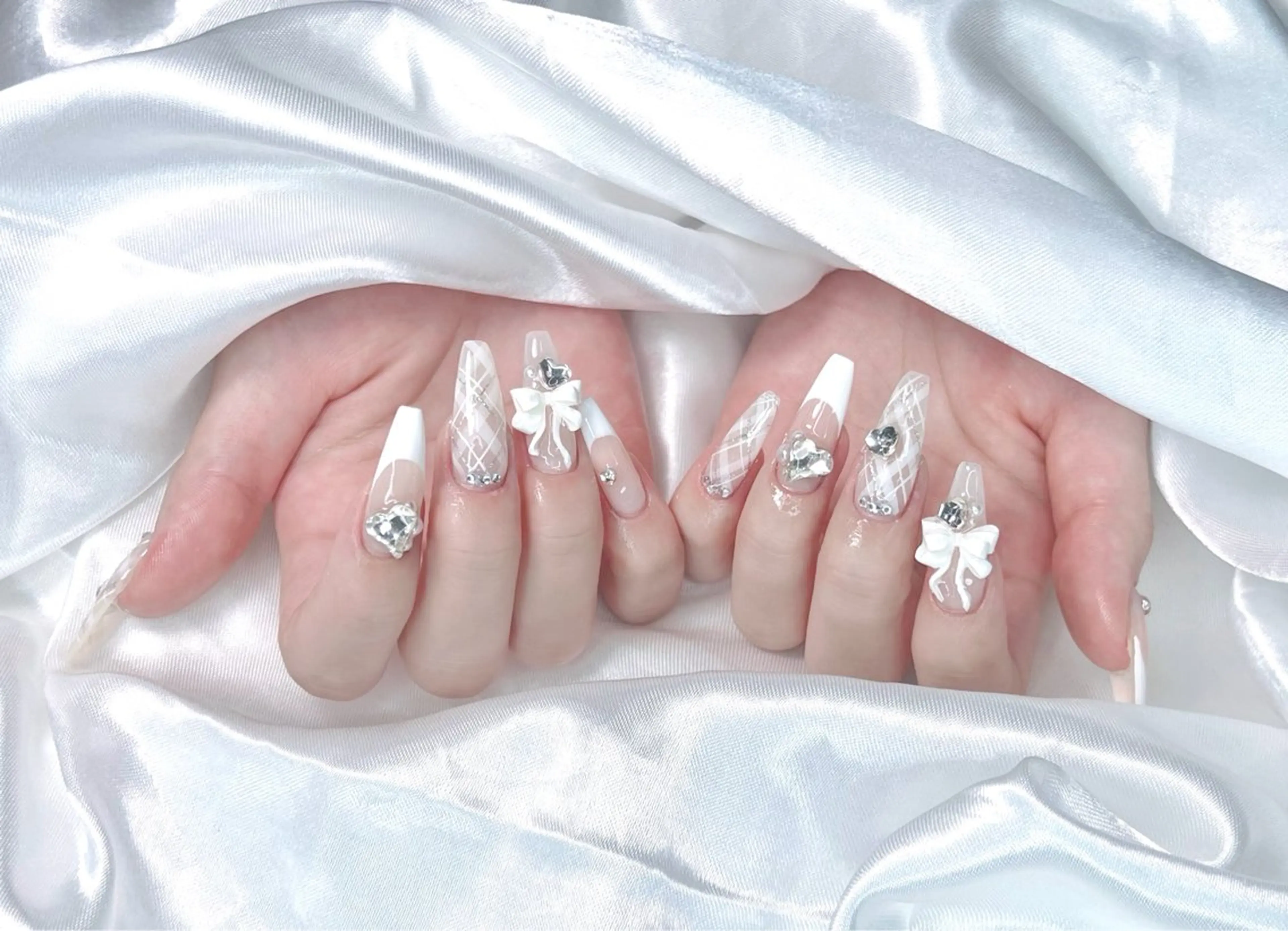 ネイル ジェルネイル 韓国ネイル スカルプネイル ネイルチップ ハンドネイル Lya  Nail Yumi❤️のネイルデザイン