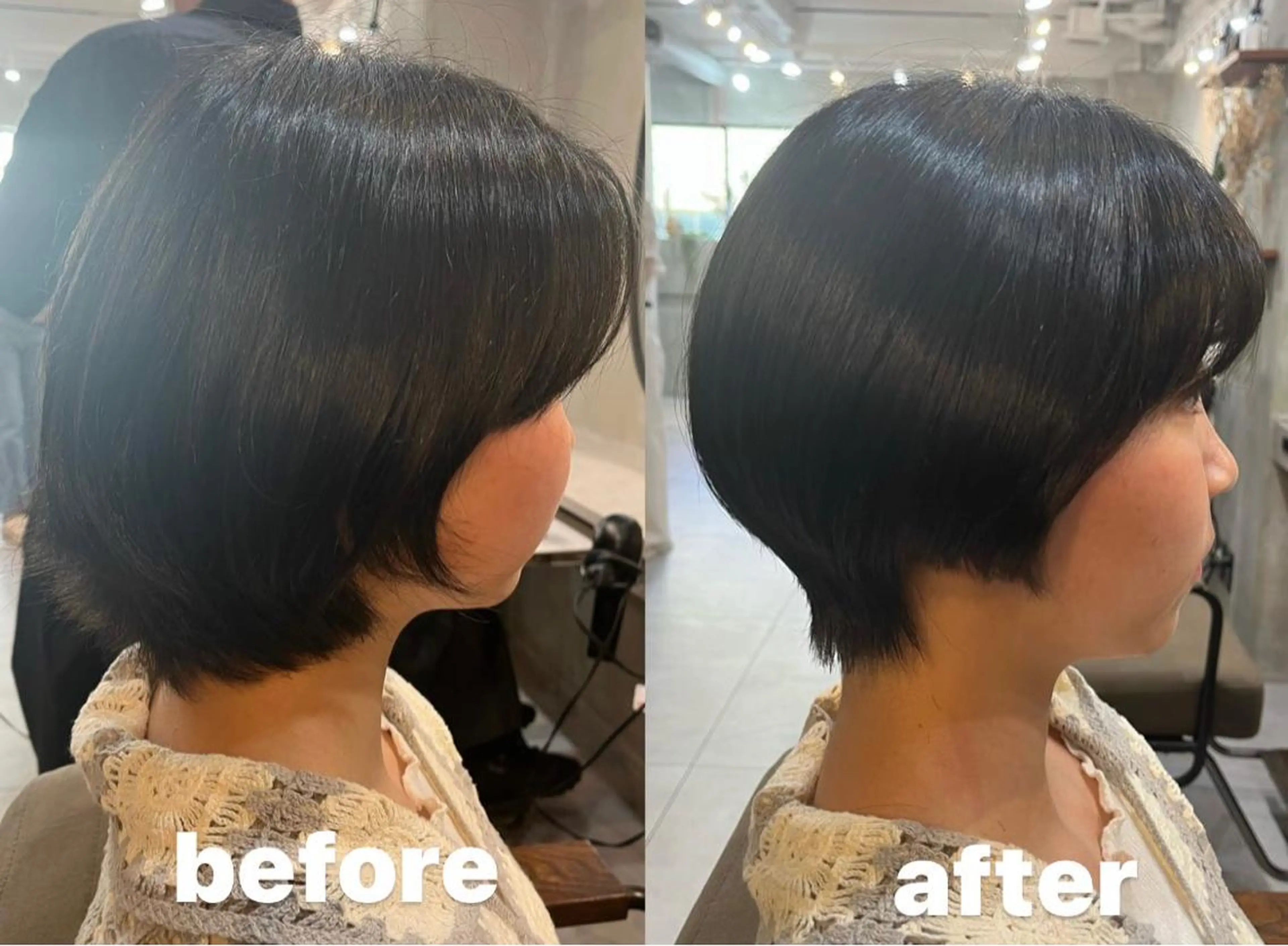 ショート ショートヘア RIYA❤︎ Aujuaソムリエのヘアスタイル