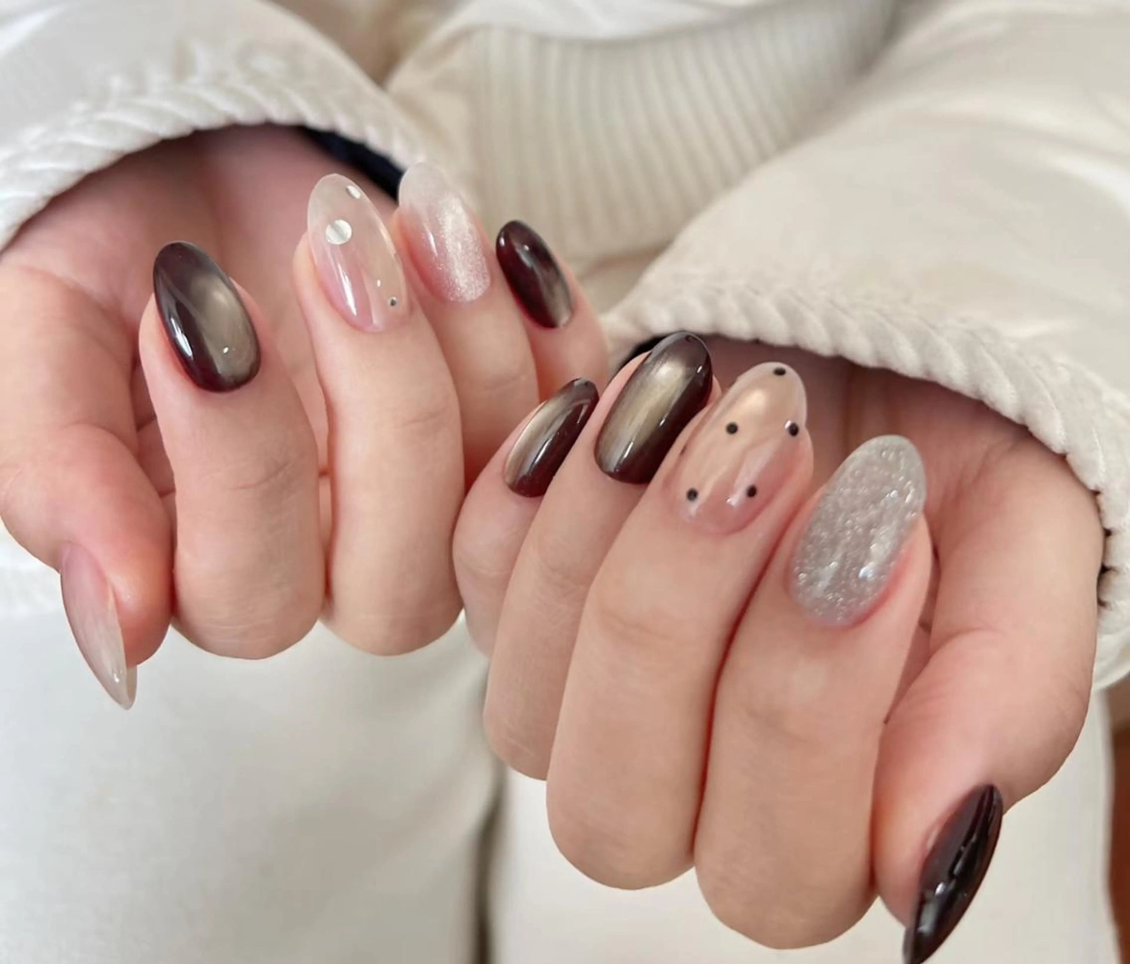 マツエク・マツパ ハンドネイル Pure&Rich Nailのネイルデザイン