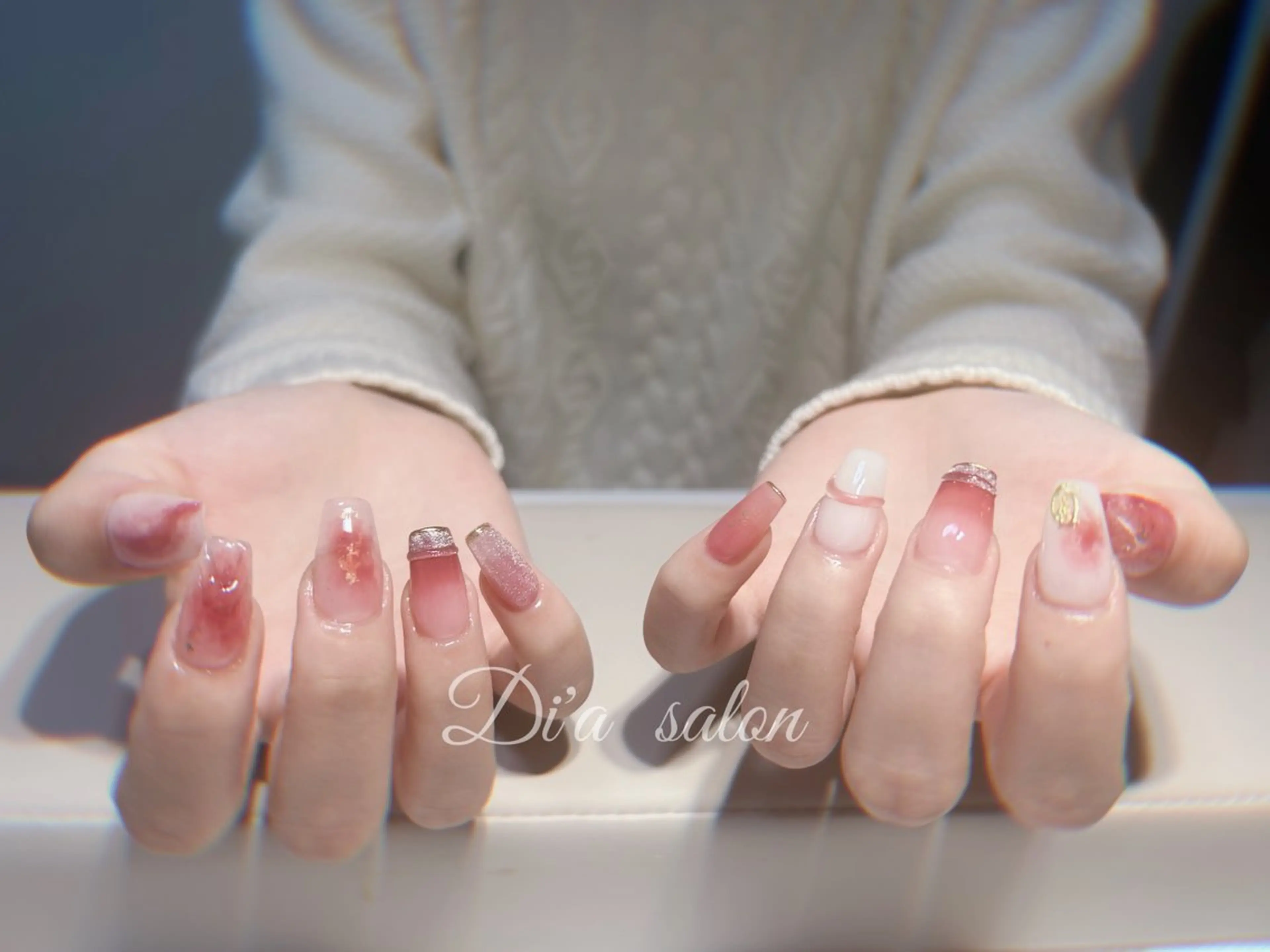 ネイル ハンドネイル di'a salonのネイルデザイン