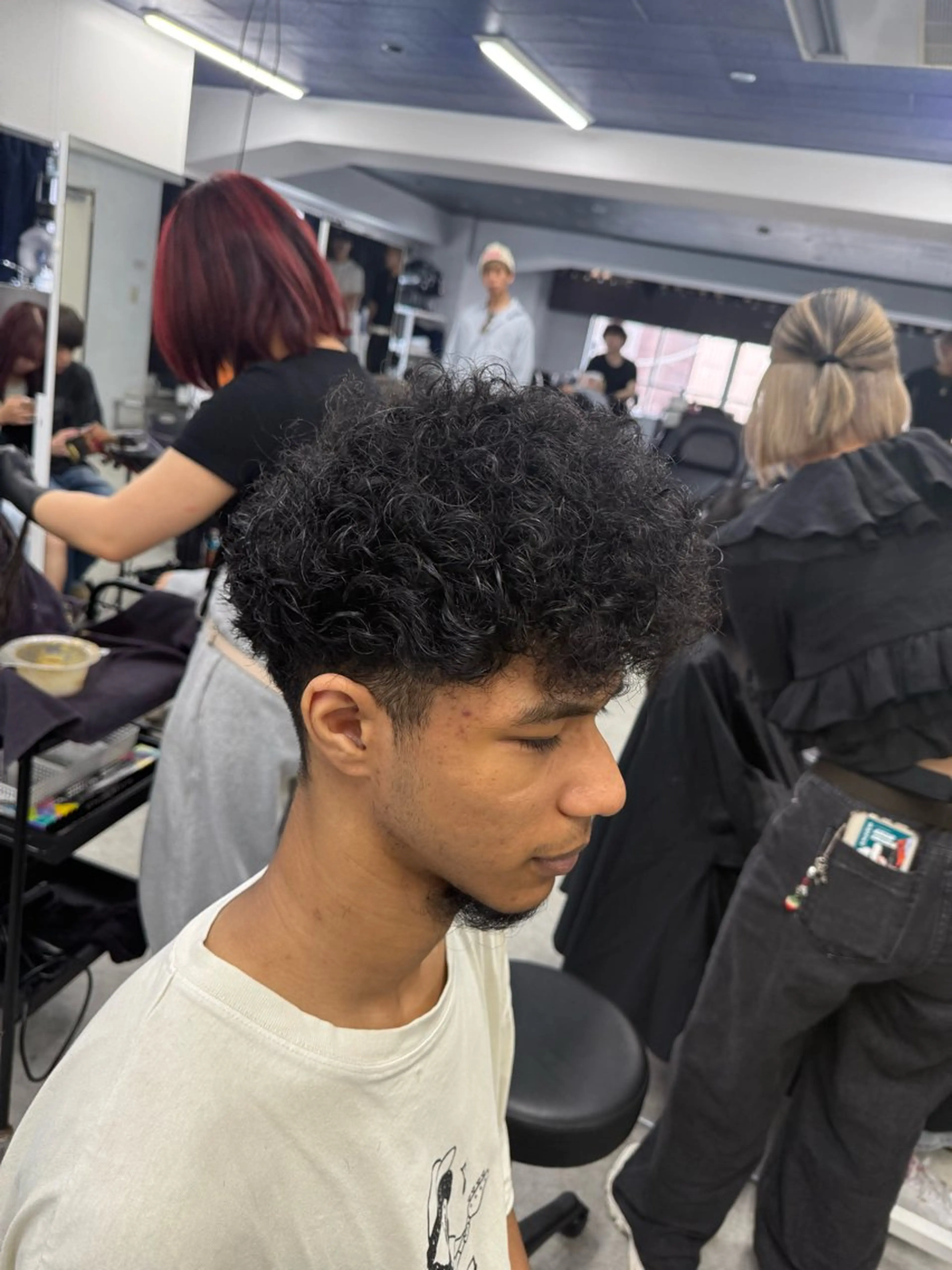 パーマ メンズ クラシックスタイル 💈鈴木洵誠のヘアスタイル