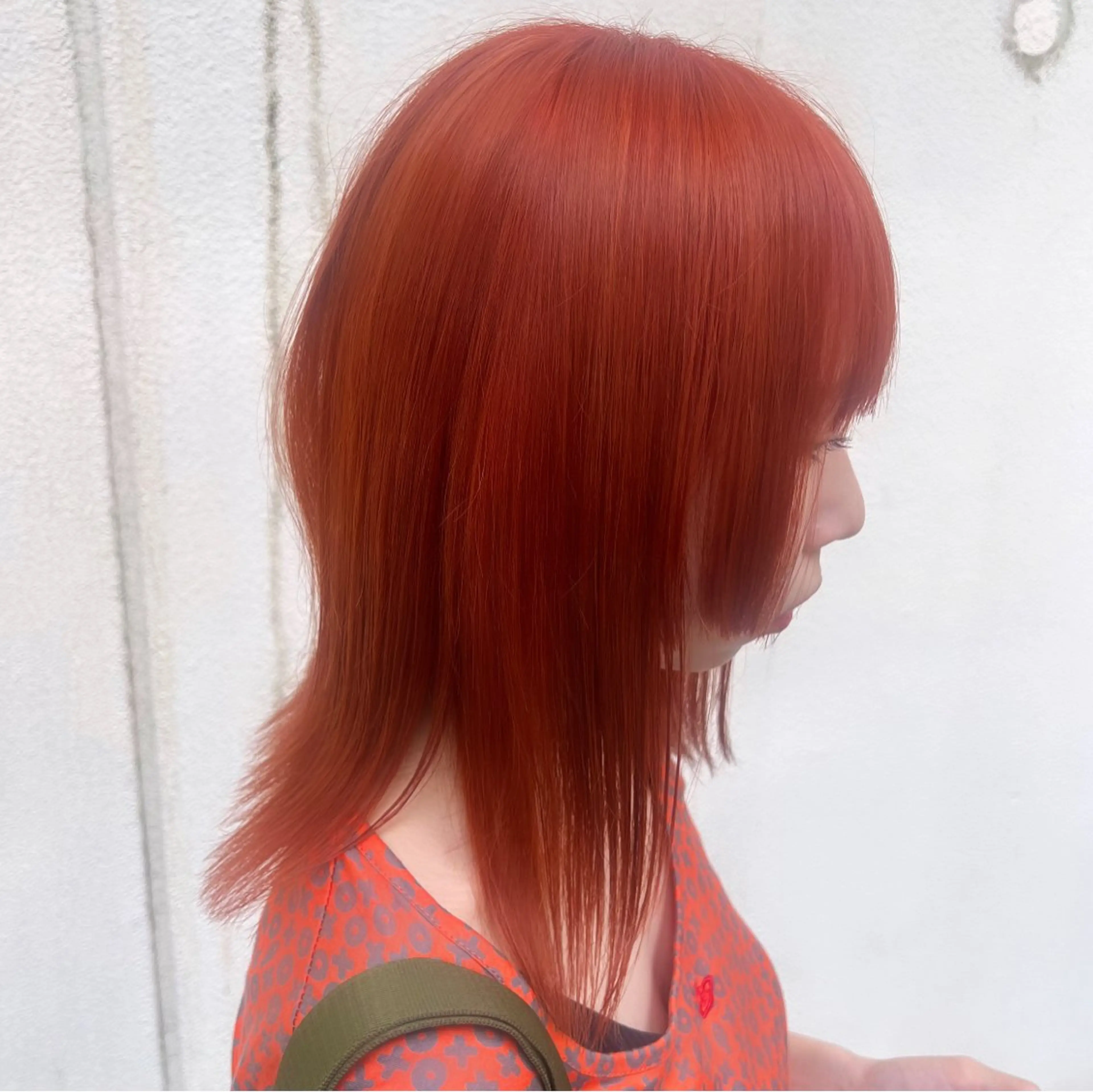 ミディアム 顔周りレイヤー カット❄️石川瑠青のヘアスタイル