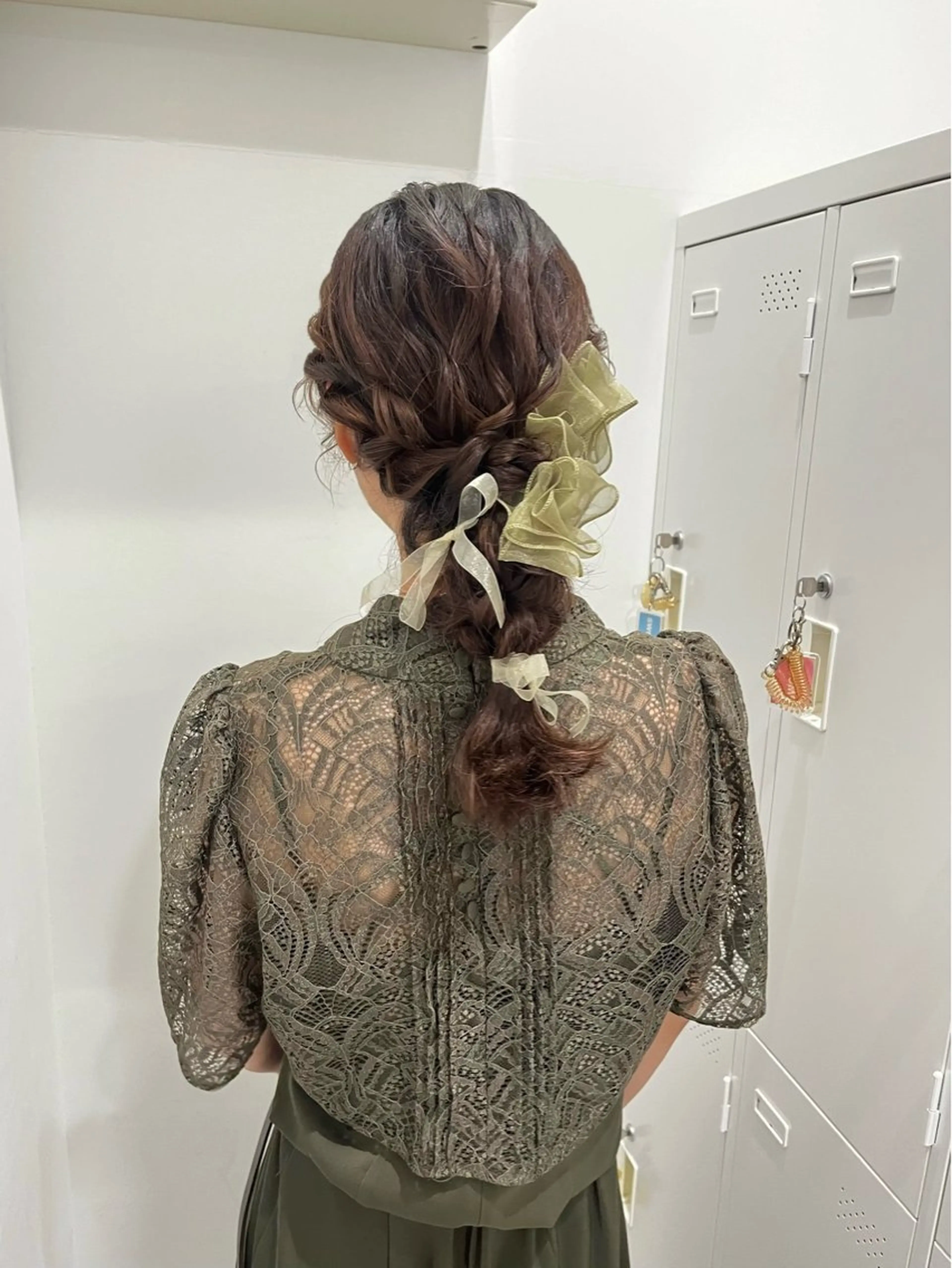 ヘアアレンジ ヘアセット riko/レイヤー/ 艶カラー/ヘアセットのヘアスタイル