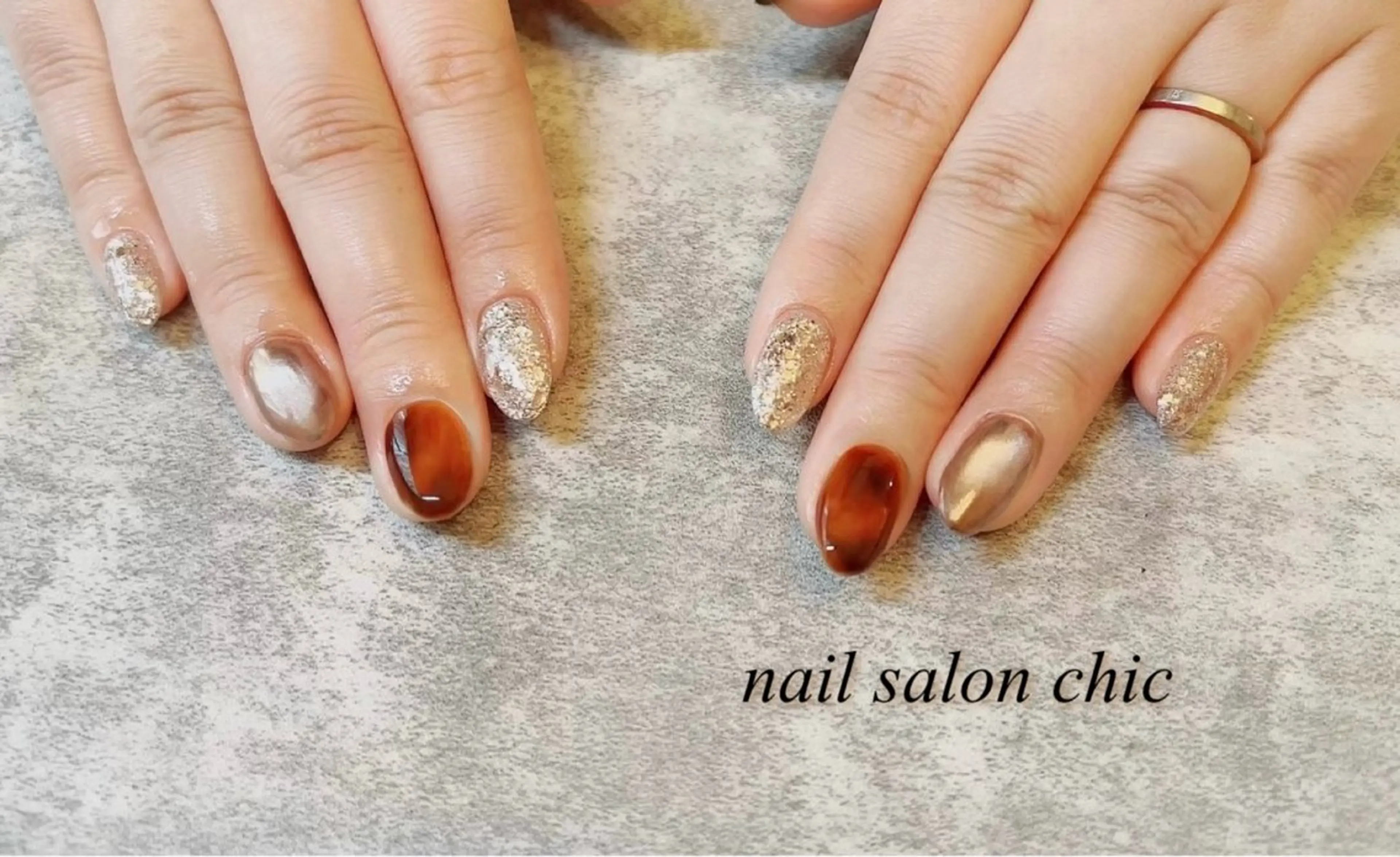 ネイル ハンドネイル nail salon chicのネイルデザイン
