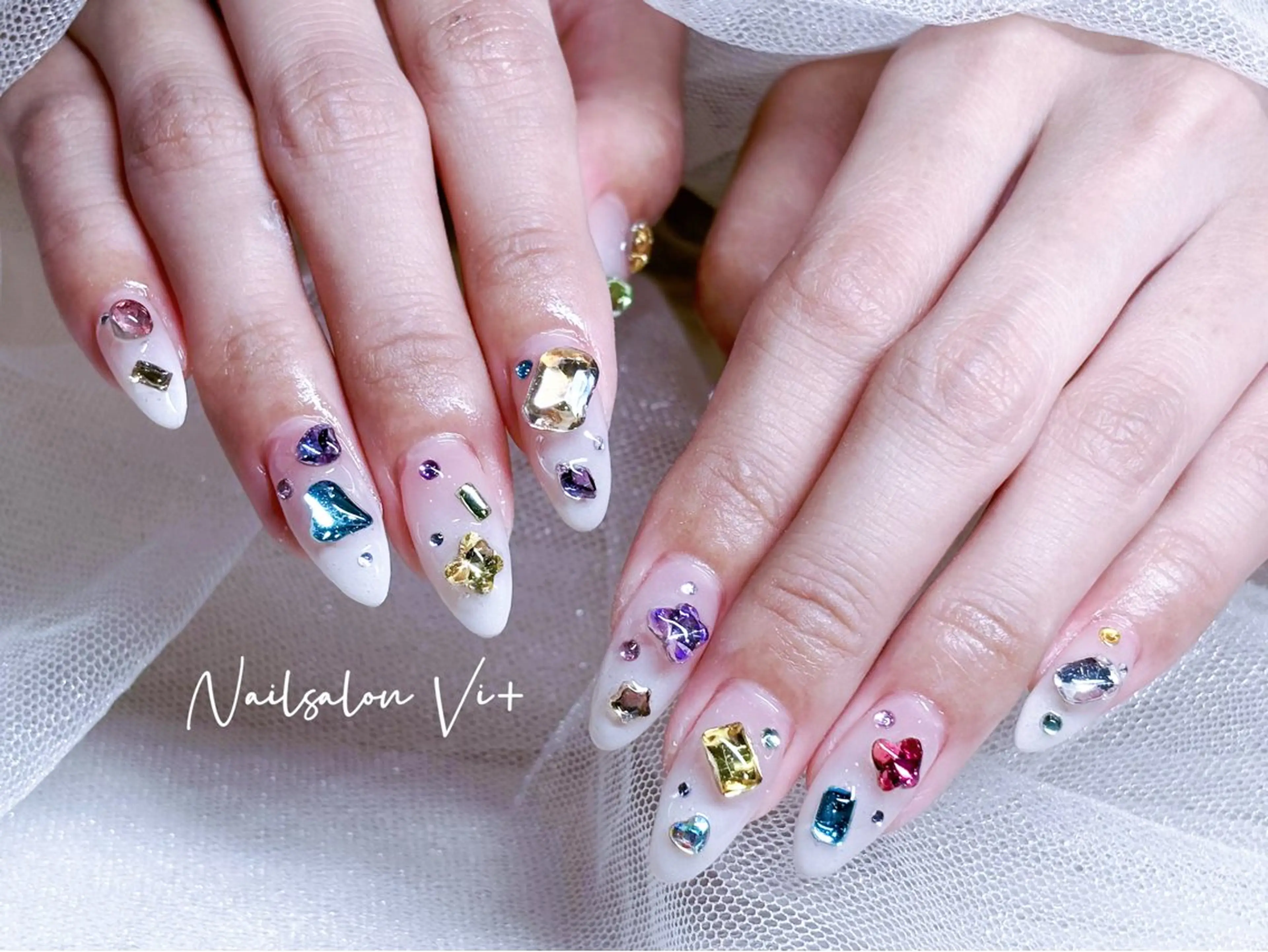 ネイル ハンドネイル Nailsalon Vi+ももか🩷のネイルデザイン
