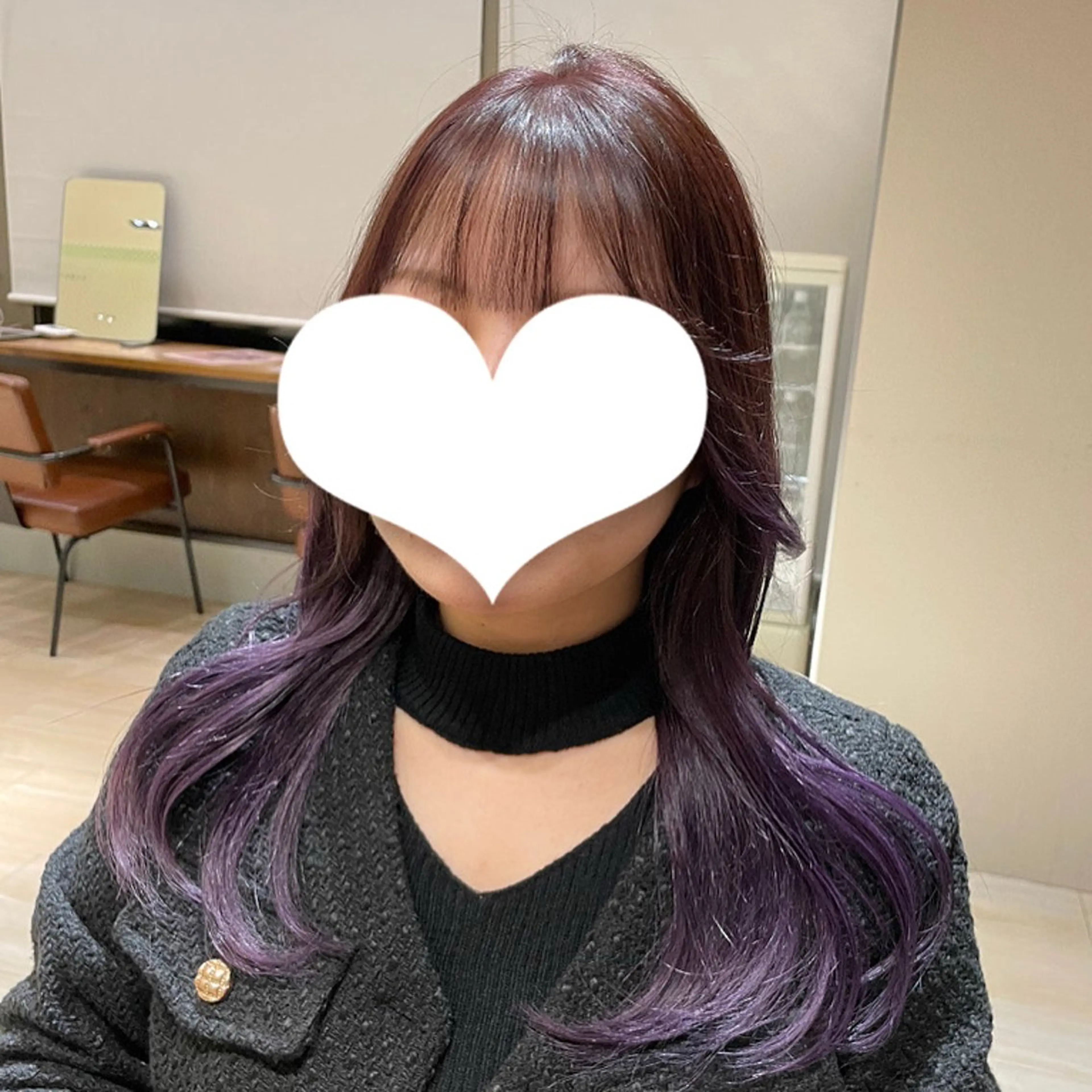 カラー ヘアセット 艶カラー/アレンジ/ はまぐちうみのヘアスタイル