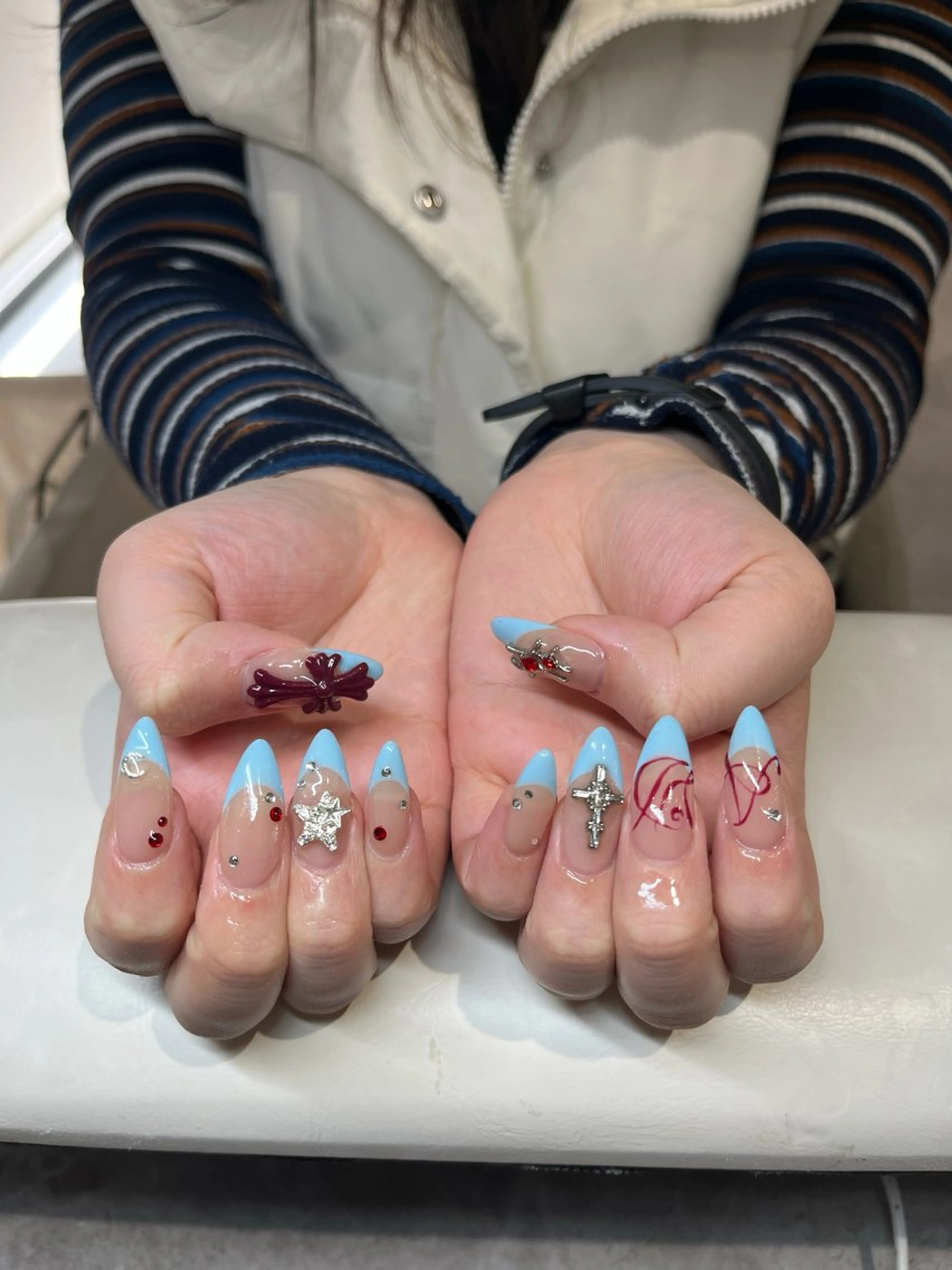 ネイル ハンドネイル IROHA nail Ami🐊🎀のネイルデザイン