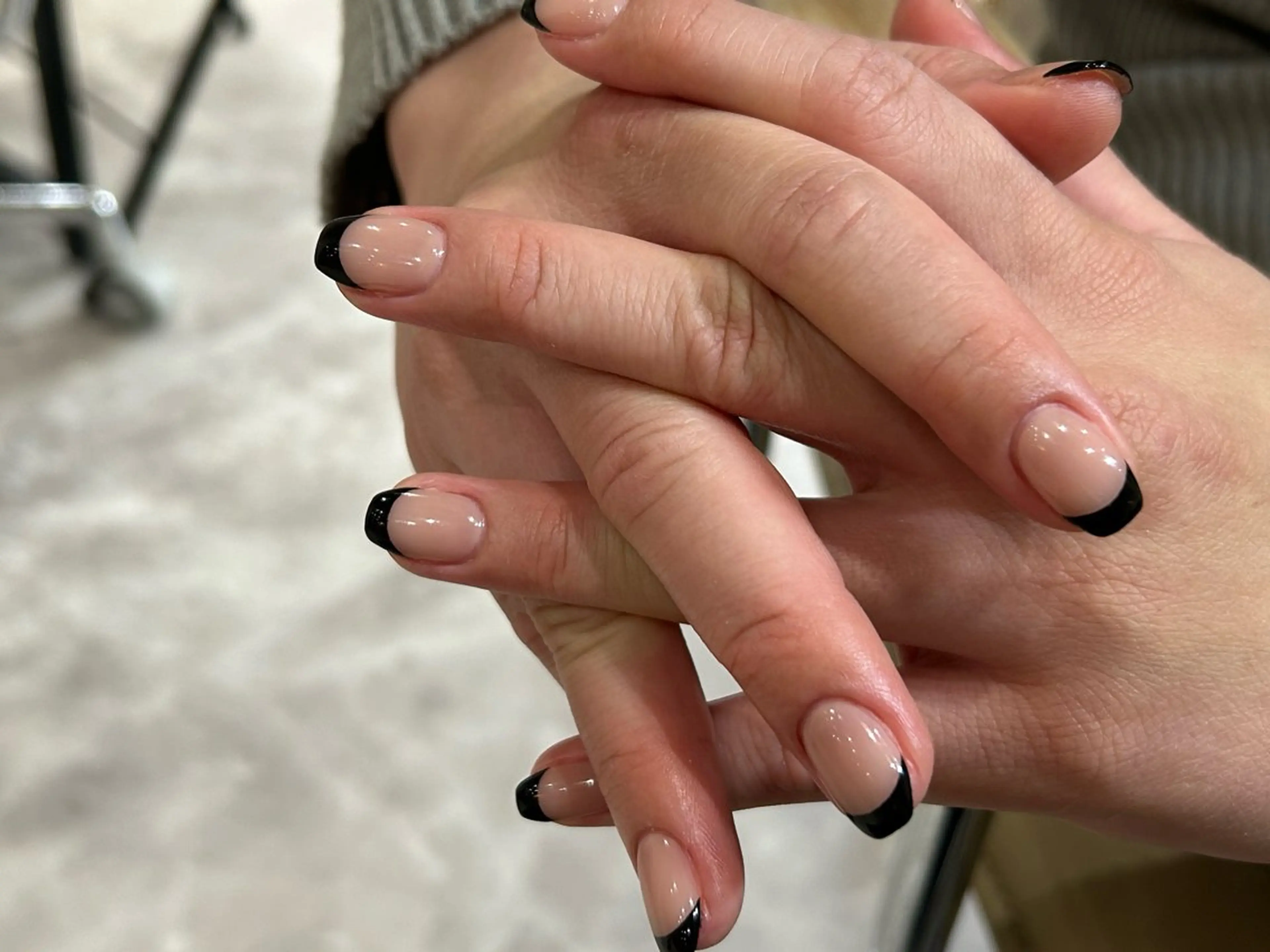 パラジェル/フィルイン＊フレンチネイル＊の写真