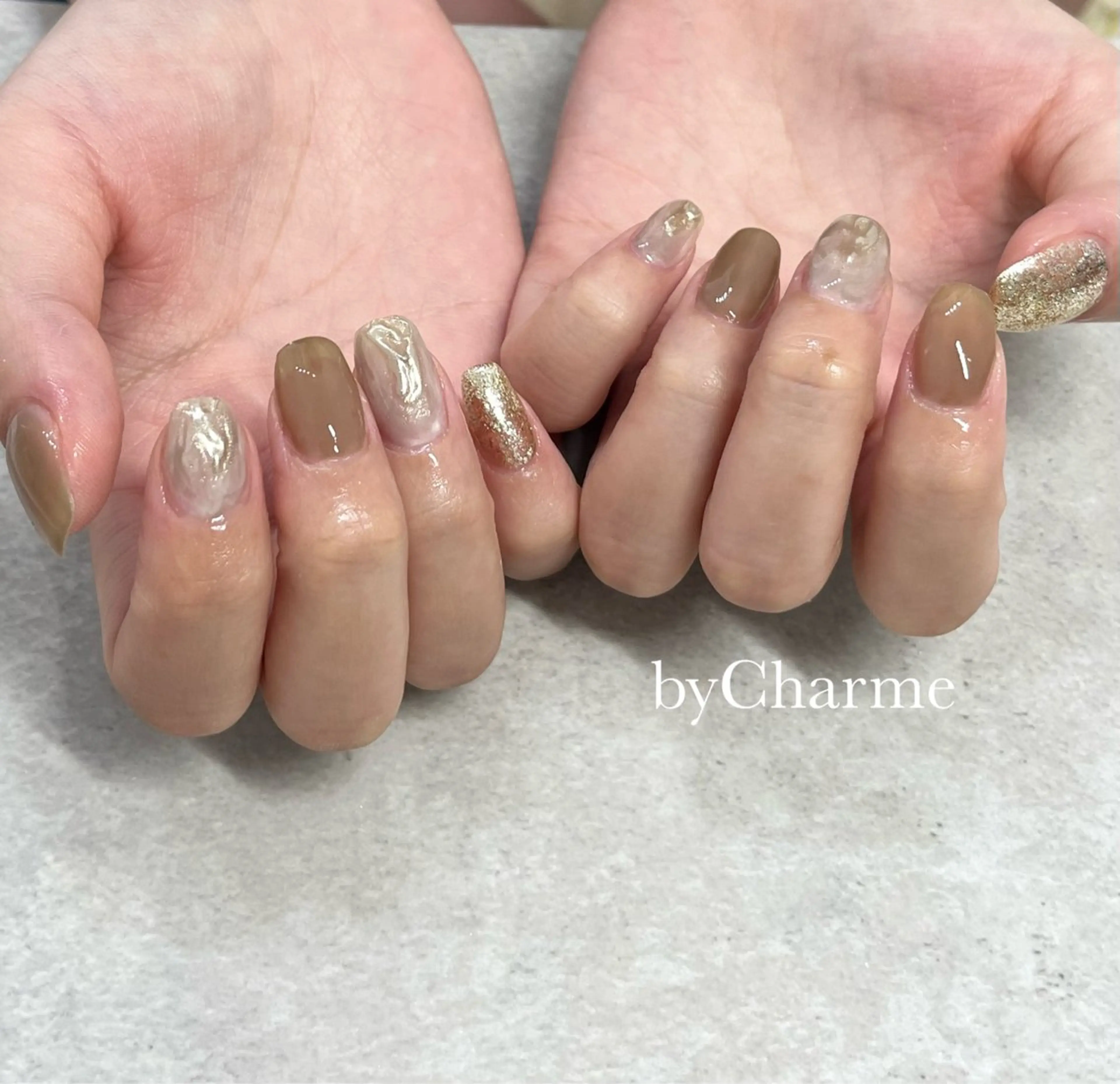 ネイル ニュアンスネイル Ray. Maayaのネイルデザイン