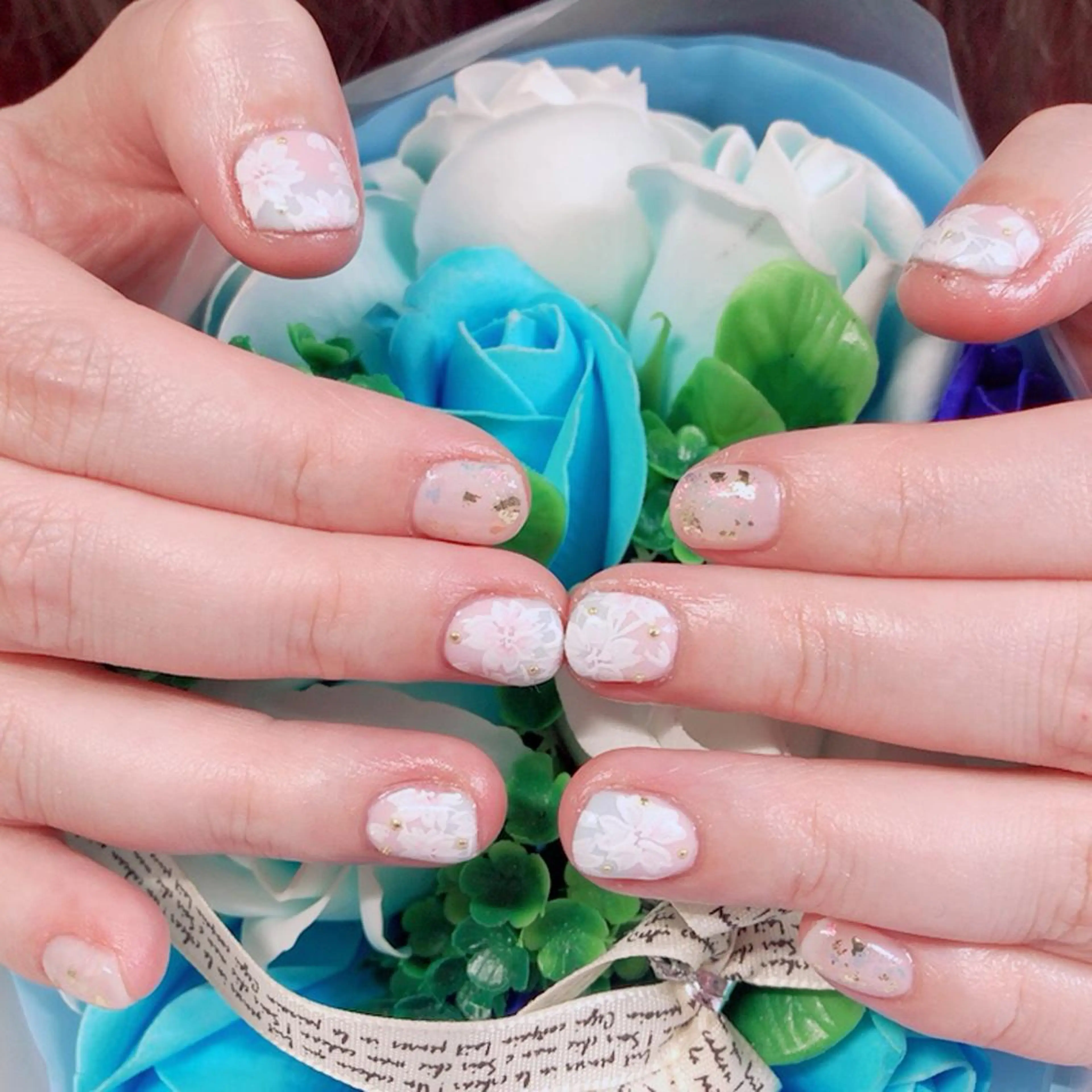 ネイル 持ち込み 奥園 良恵のネイルデザイン