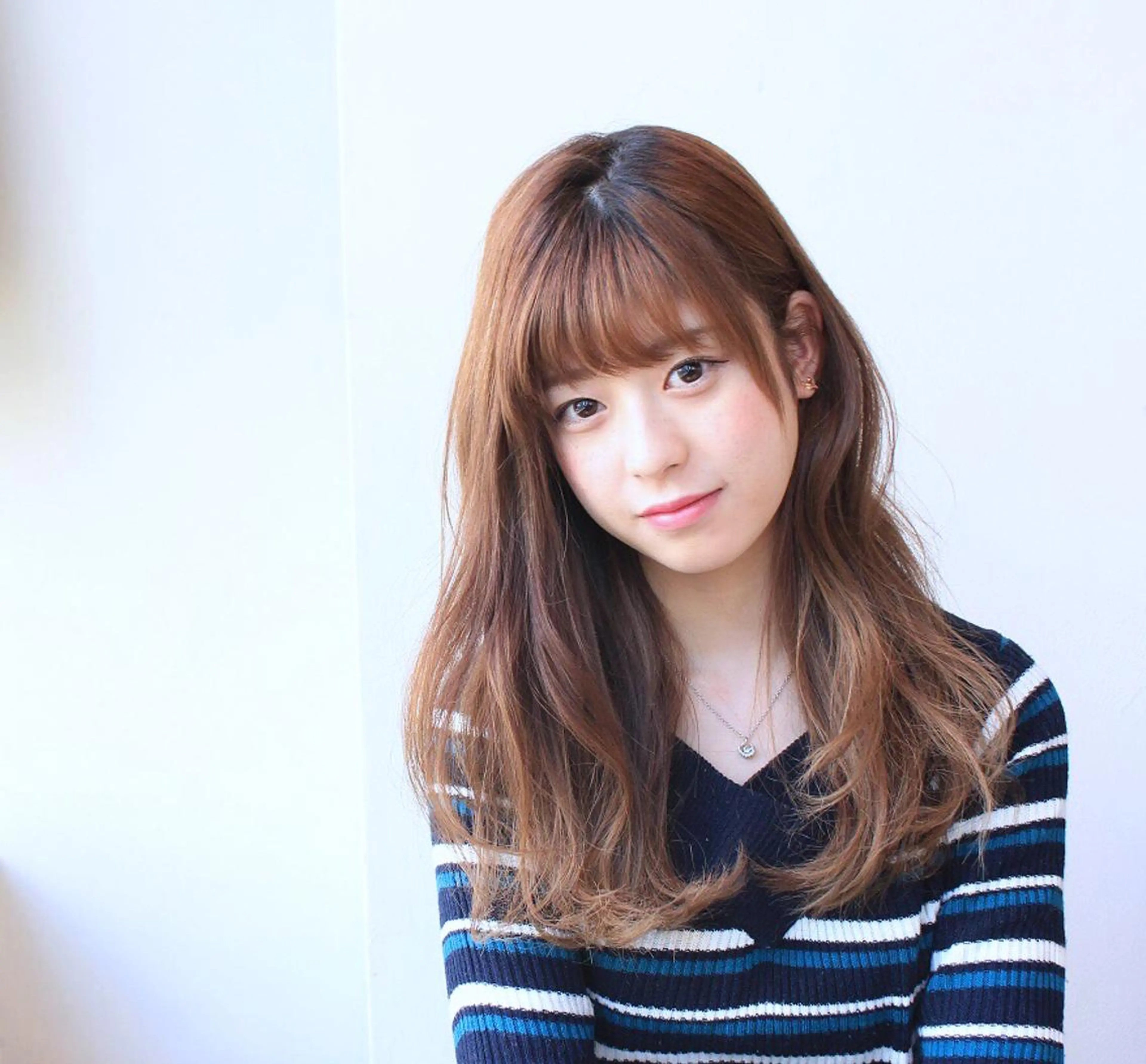 ロング 河野 薫のヘアスタイル