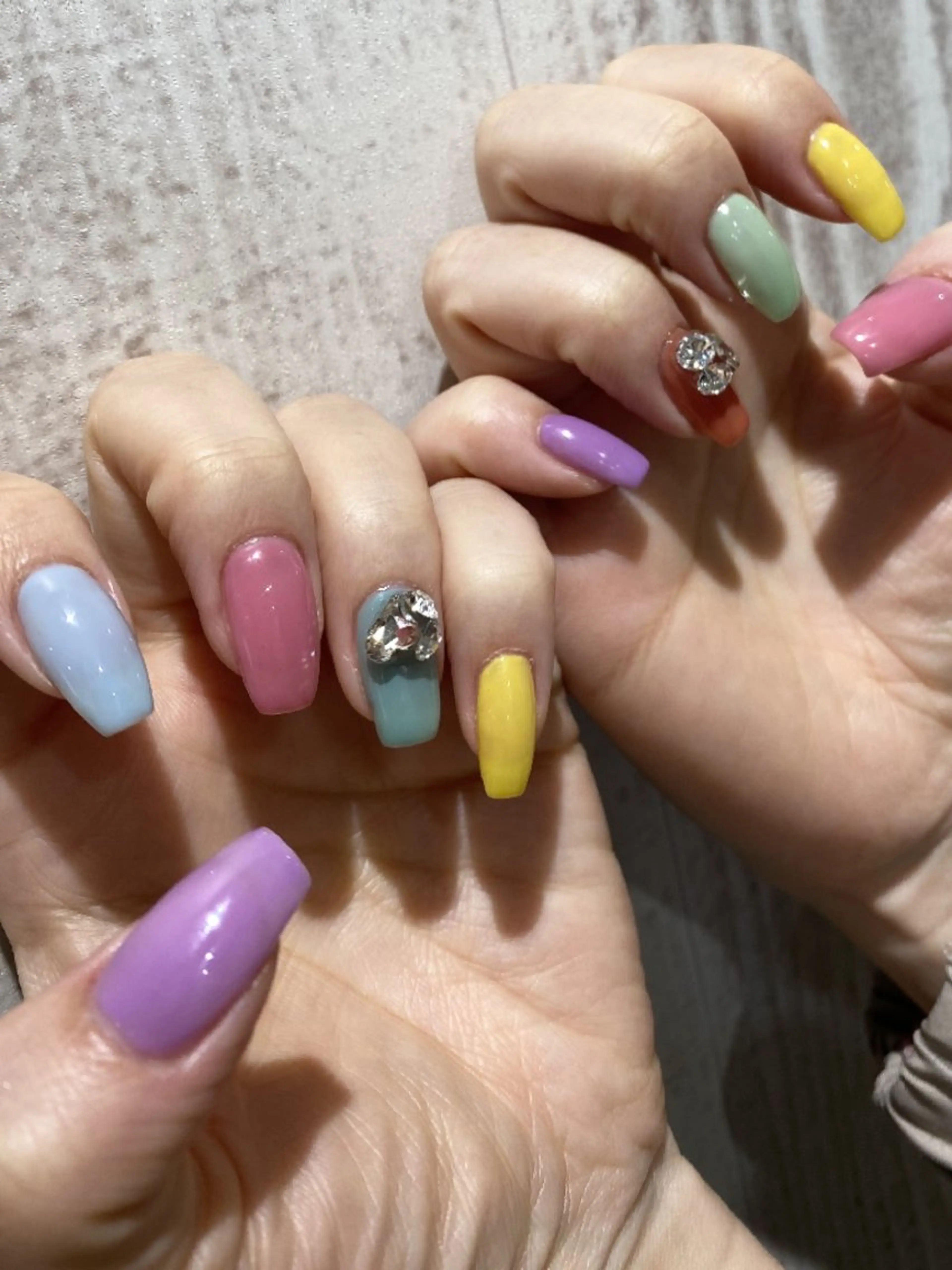 大人気‼️持ち込みデザインオフあり🎵 ✨ストーン、パーツのみ別料金💅の写真