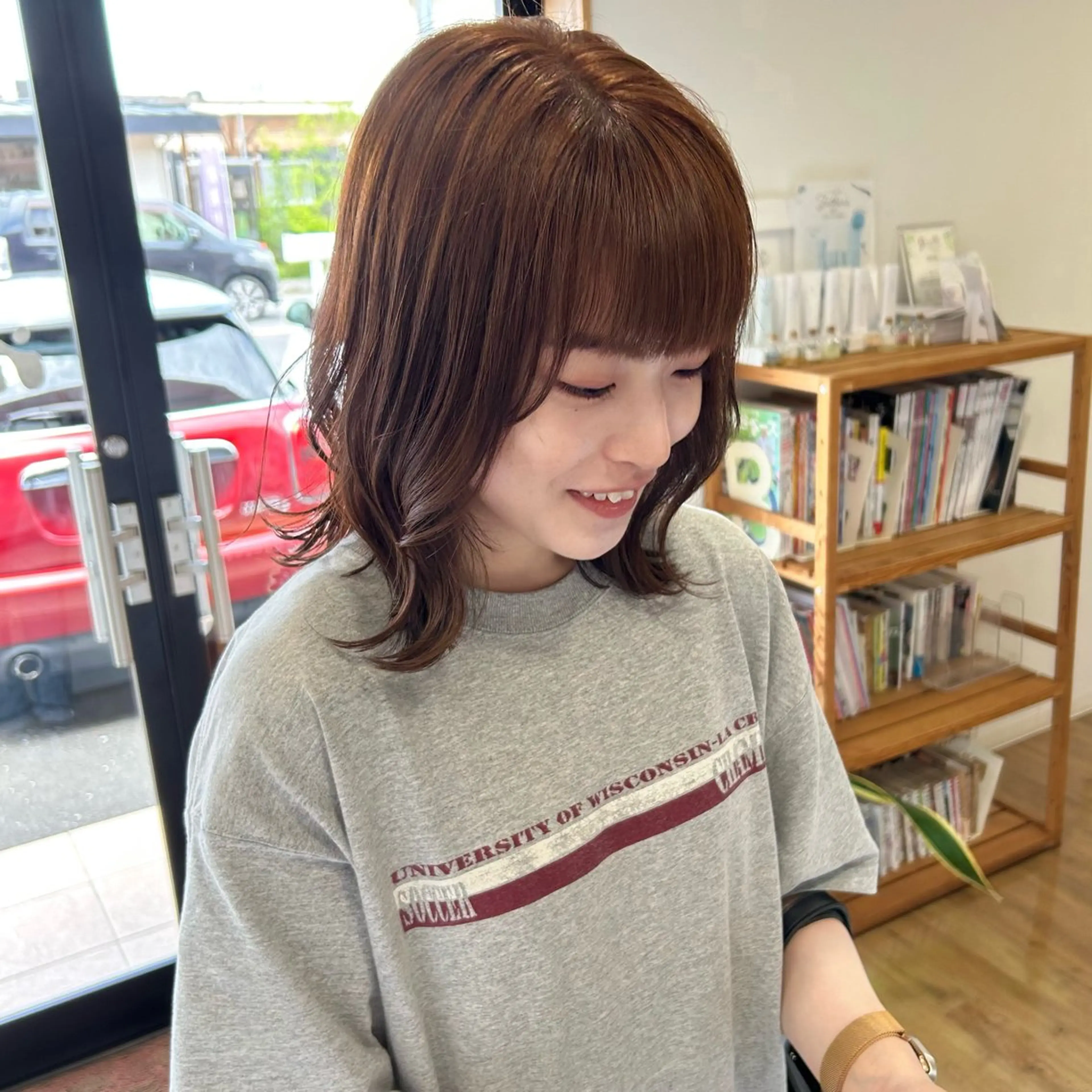 【ブリーチなしダブルカラー】透明感カラー🫧の写真