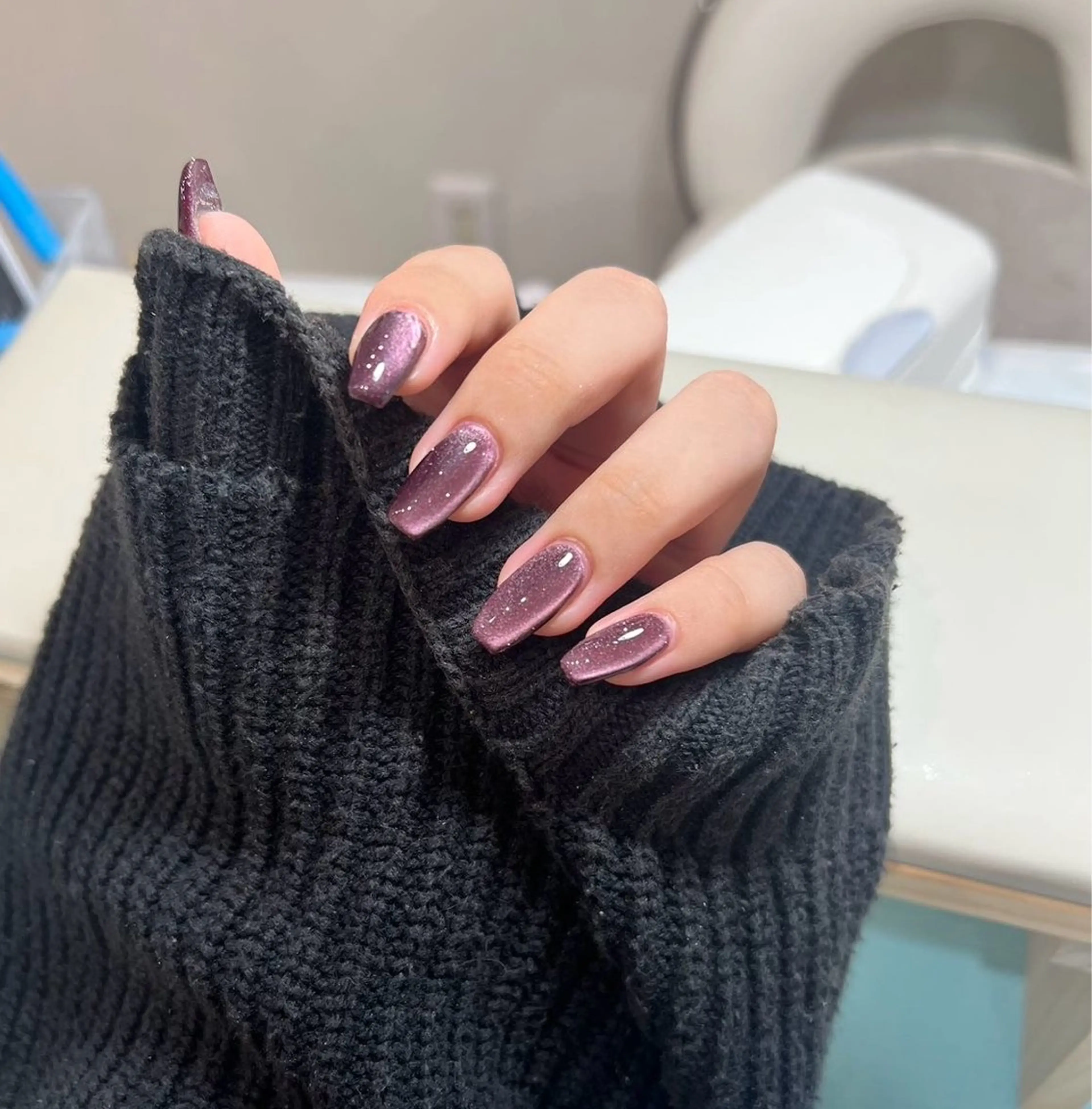 ネイル マグネットネイル ハンドネイル ＆ME ネイルサロンのネイルデザイン