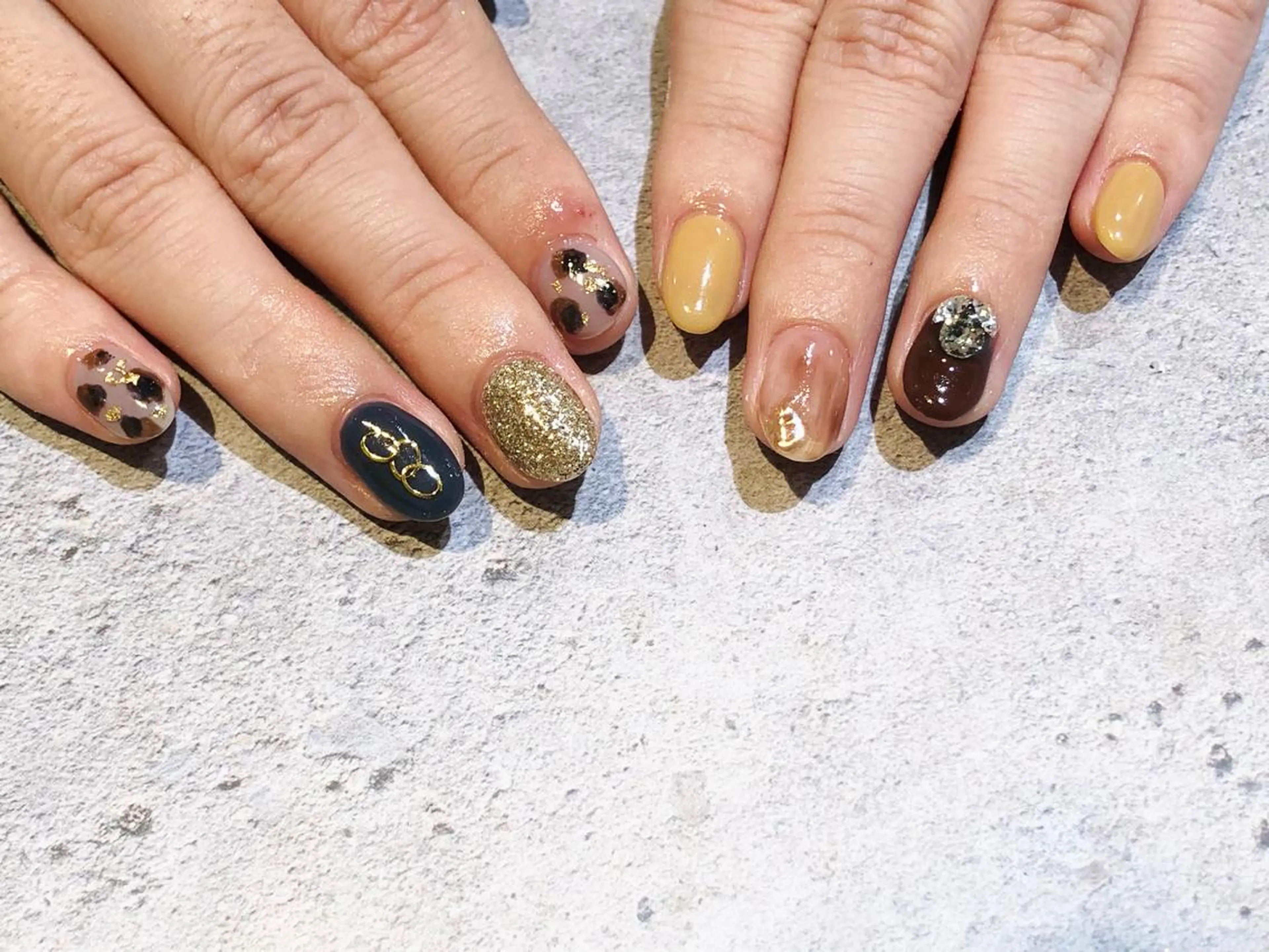 ネイル 舞田 苑香のネイルデザイン