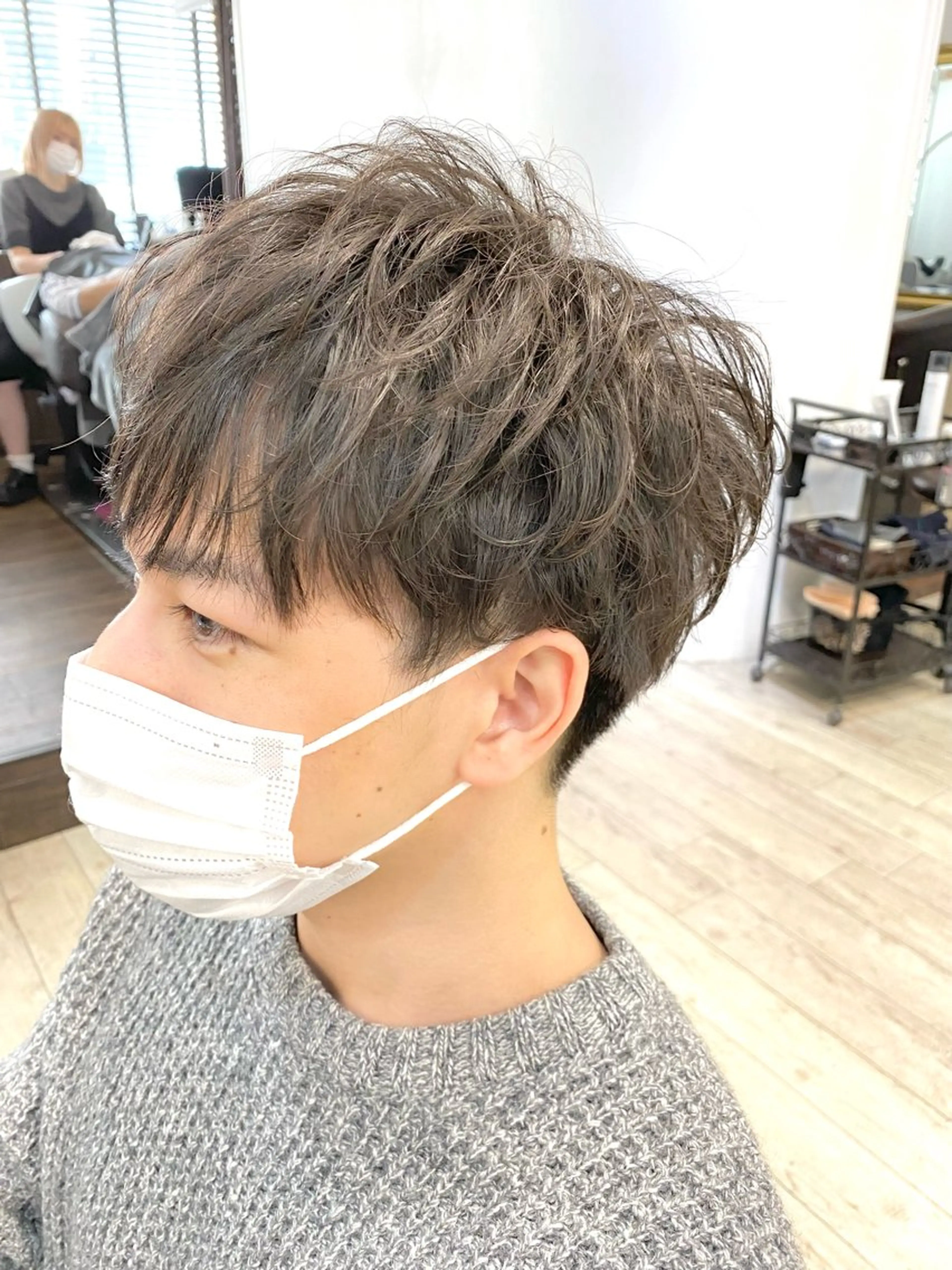 ショート メンズ 林 美佑のヘアスタイル