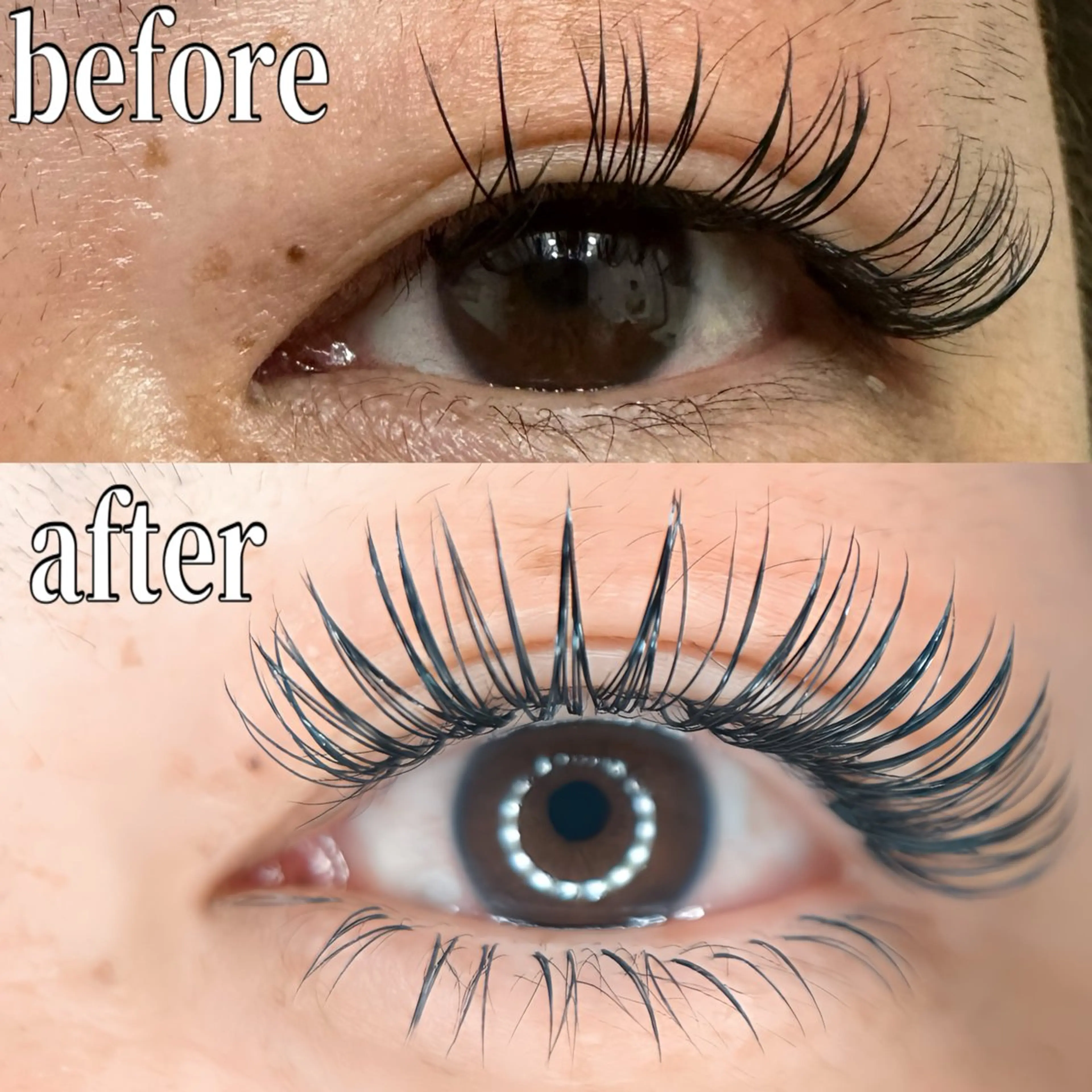 マツエク・マツパ フラットラッシュ ナチュラル 下まつげエクステ マツエク Eyelash Salon 4Uのマツエク・マツパデザイン