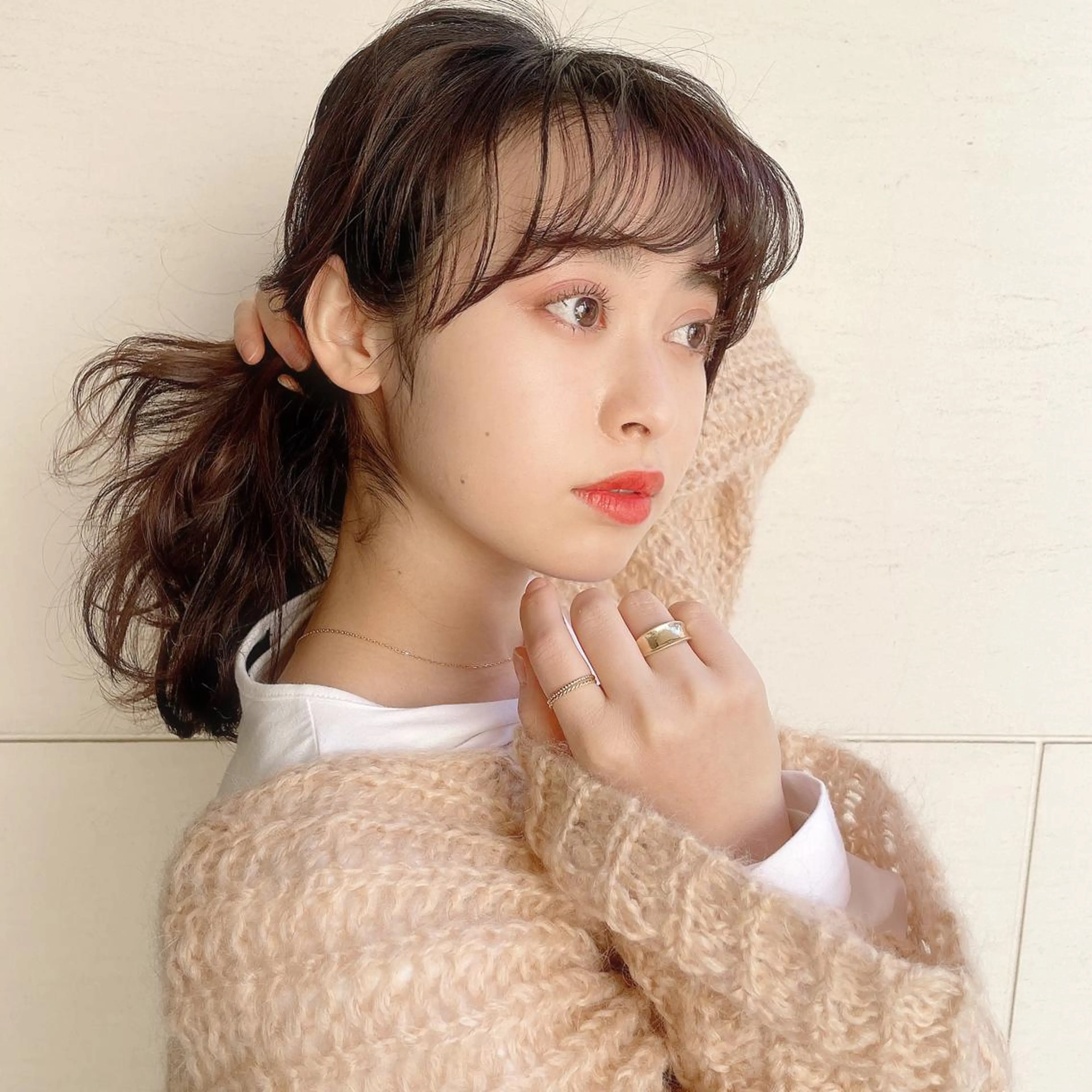 ミディアム カラー ヘアアレンジ メンズ ボブヘアカット Rikapi❤️のヘアスタイル