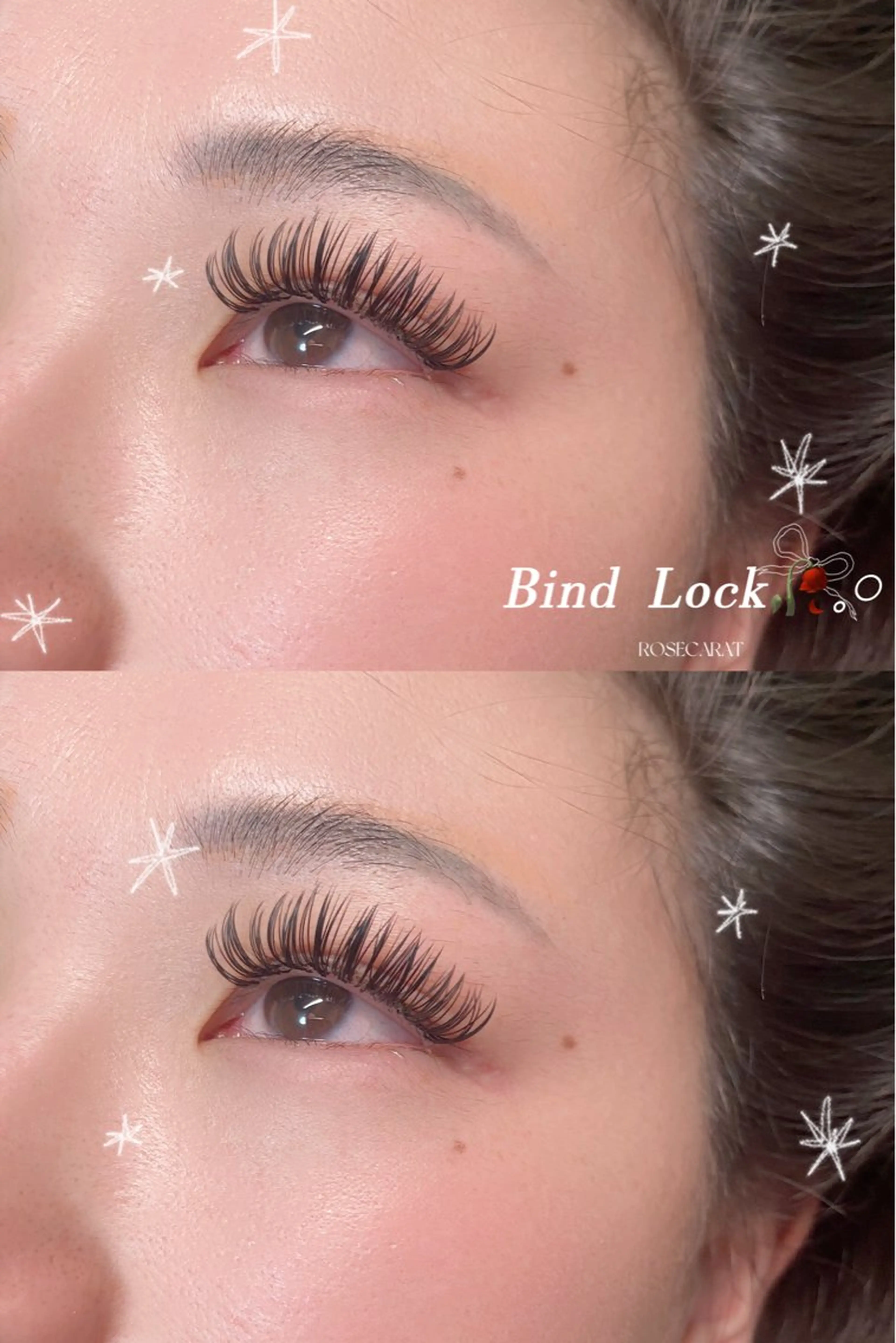 マツエク・マツパ マツエク 🥀𝑹𝑶𝑺𝑬 𝑪𝑨𝑹𝑨𝑻のマツエク・マツパデザイン