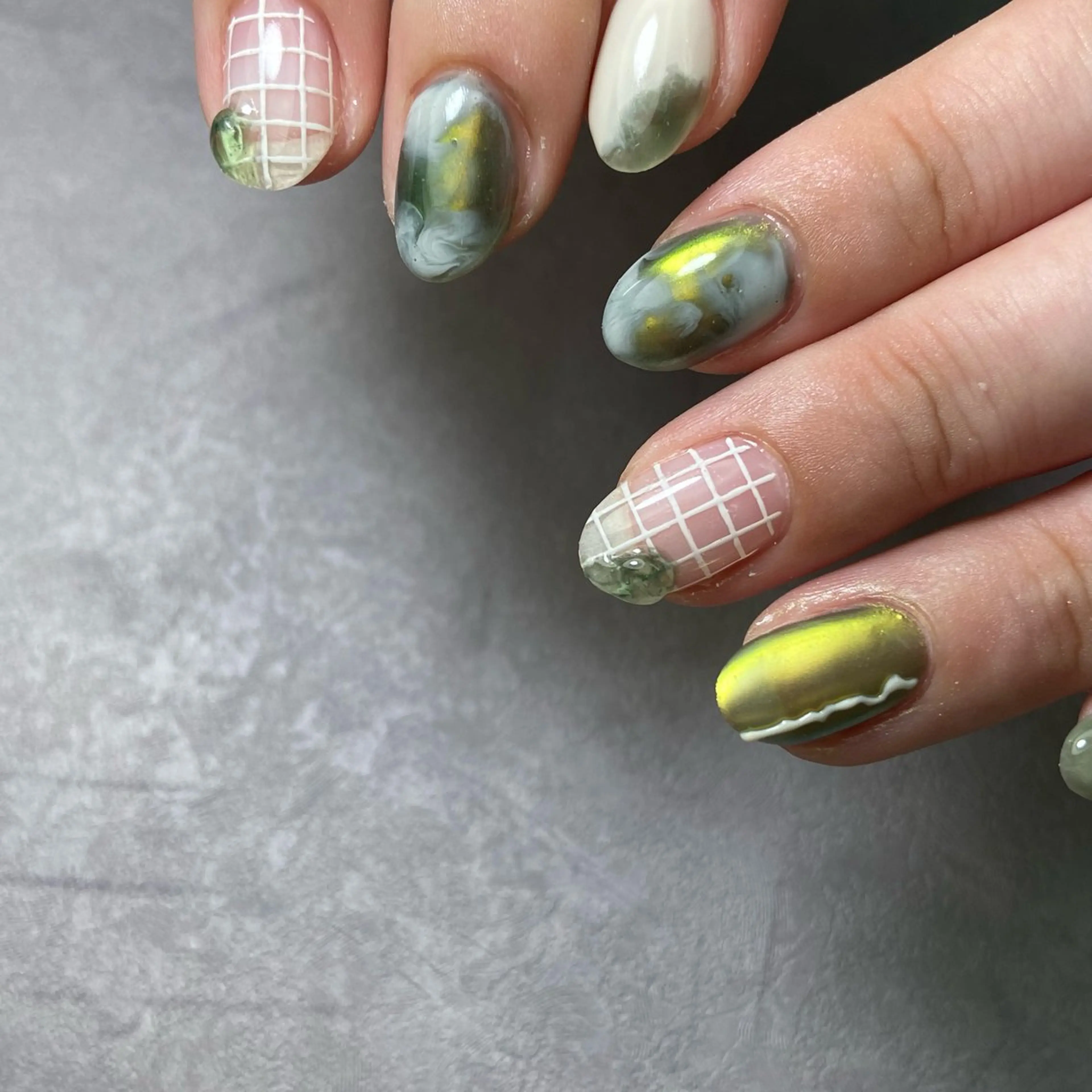 ネイル ハンドネイル nail salon Lumièreのネイルデザイン