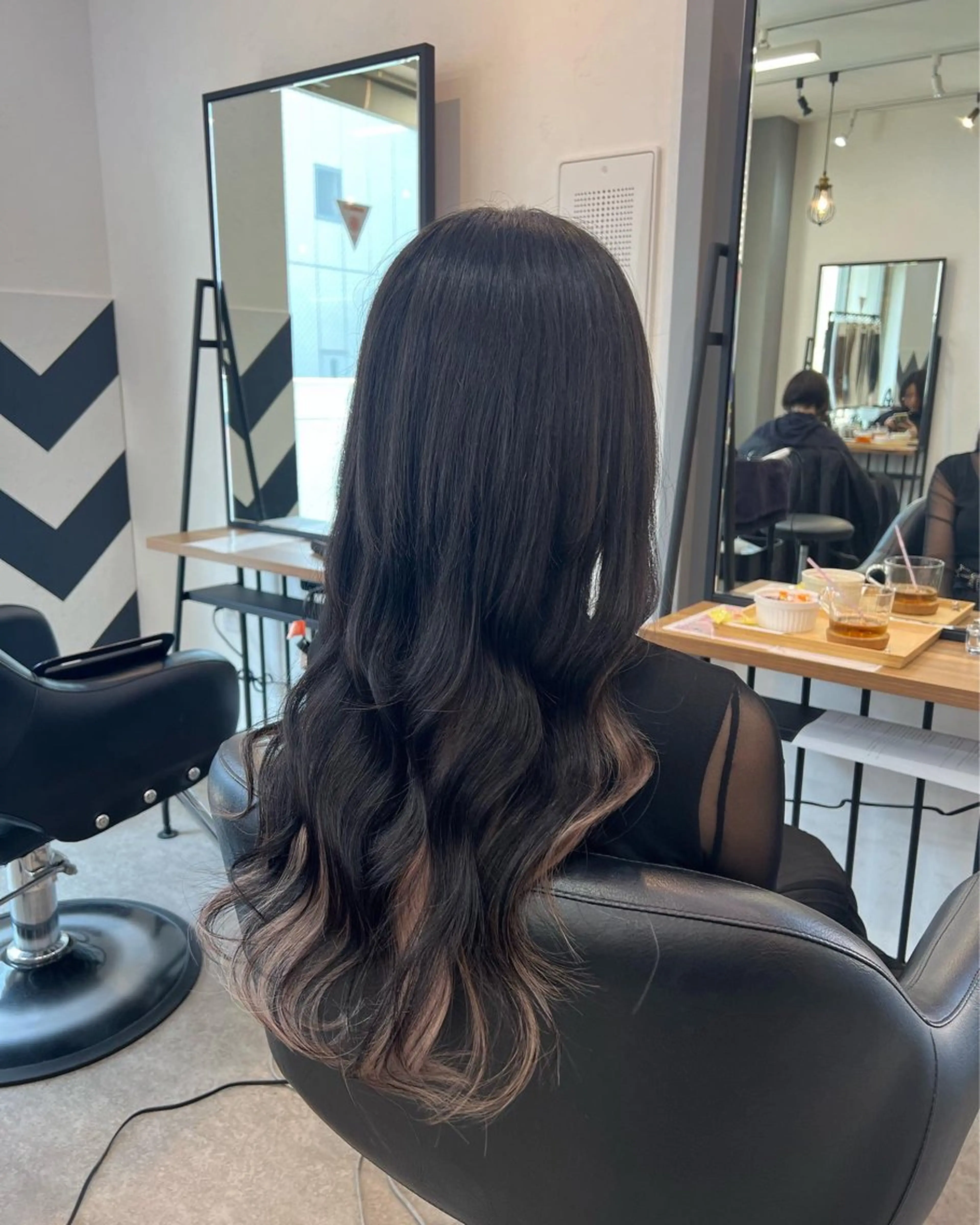 ロング カラー ヘアアレンジ 【DEST】 KAHOのヘアスタイル