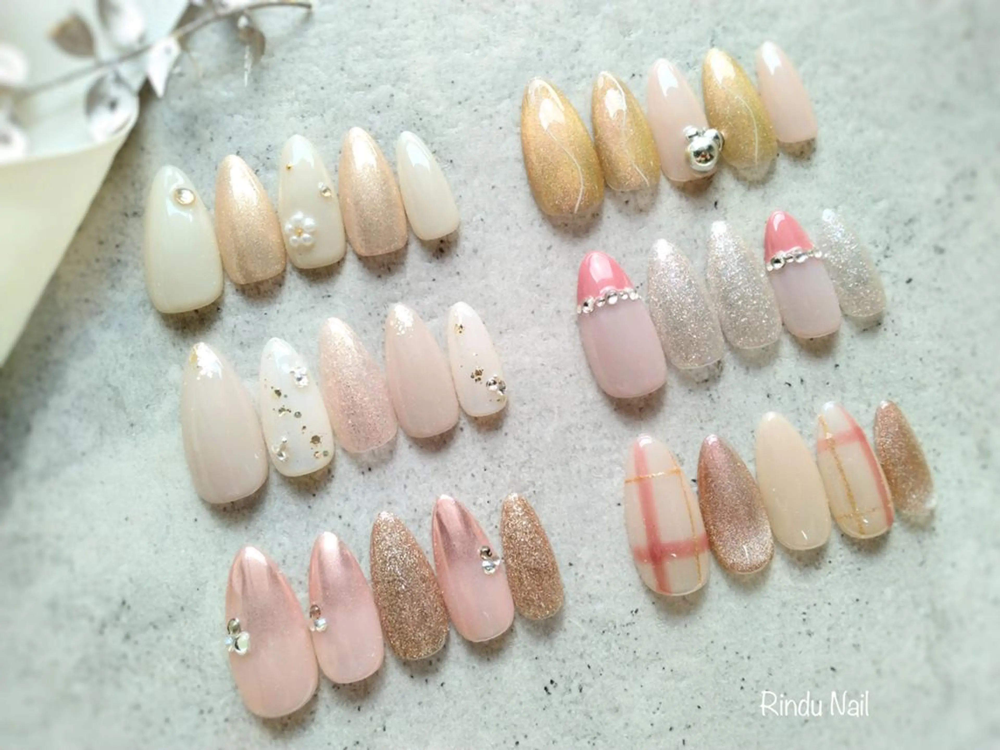 ネイル ハンドネイル Rindu Nail 名駅Jrのネイルデザイン