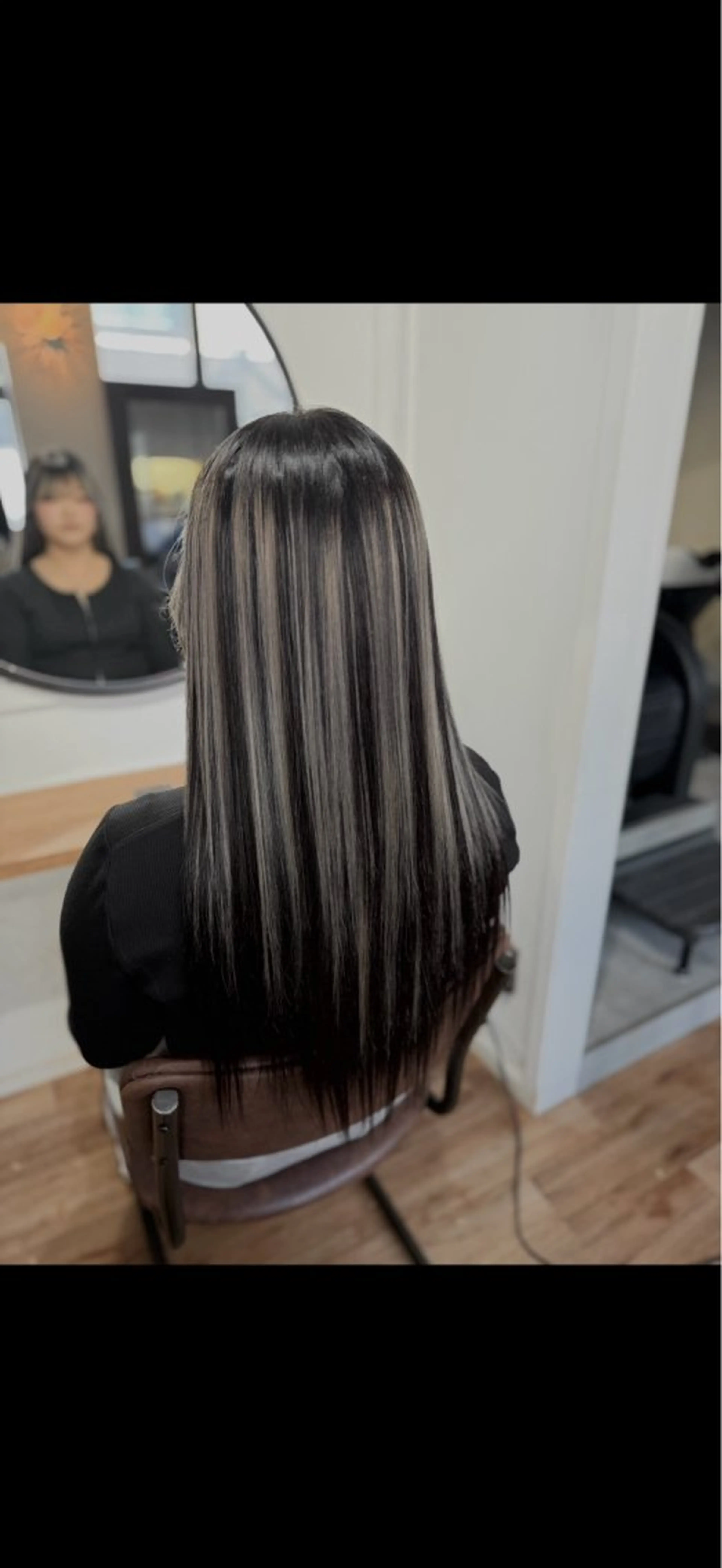 ロング レイヤーカット エクステ orque deux _yuzukaのヘアスタイル