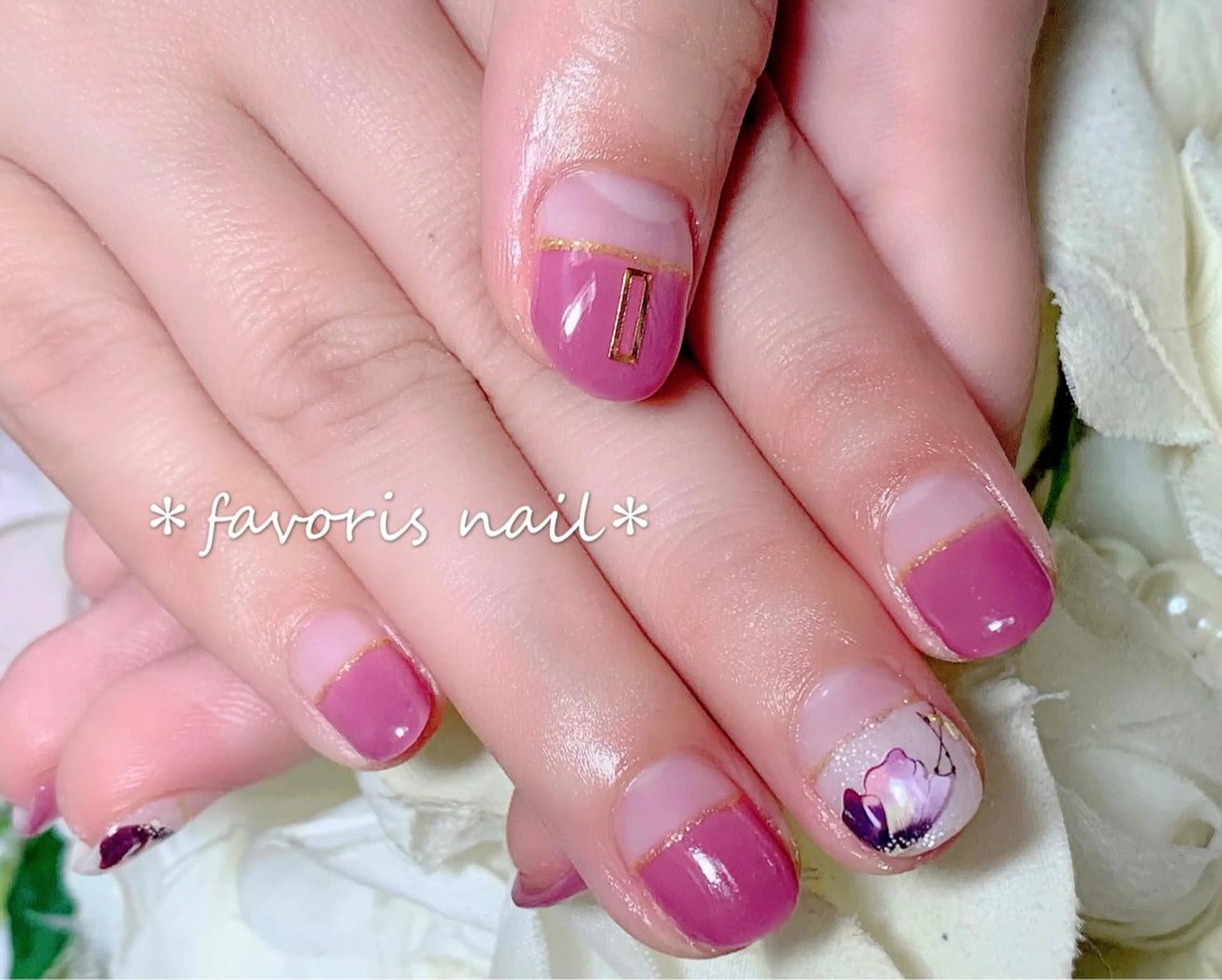 ネイル favoris nail🌼のネイルデザイン
