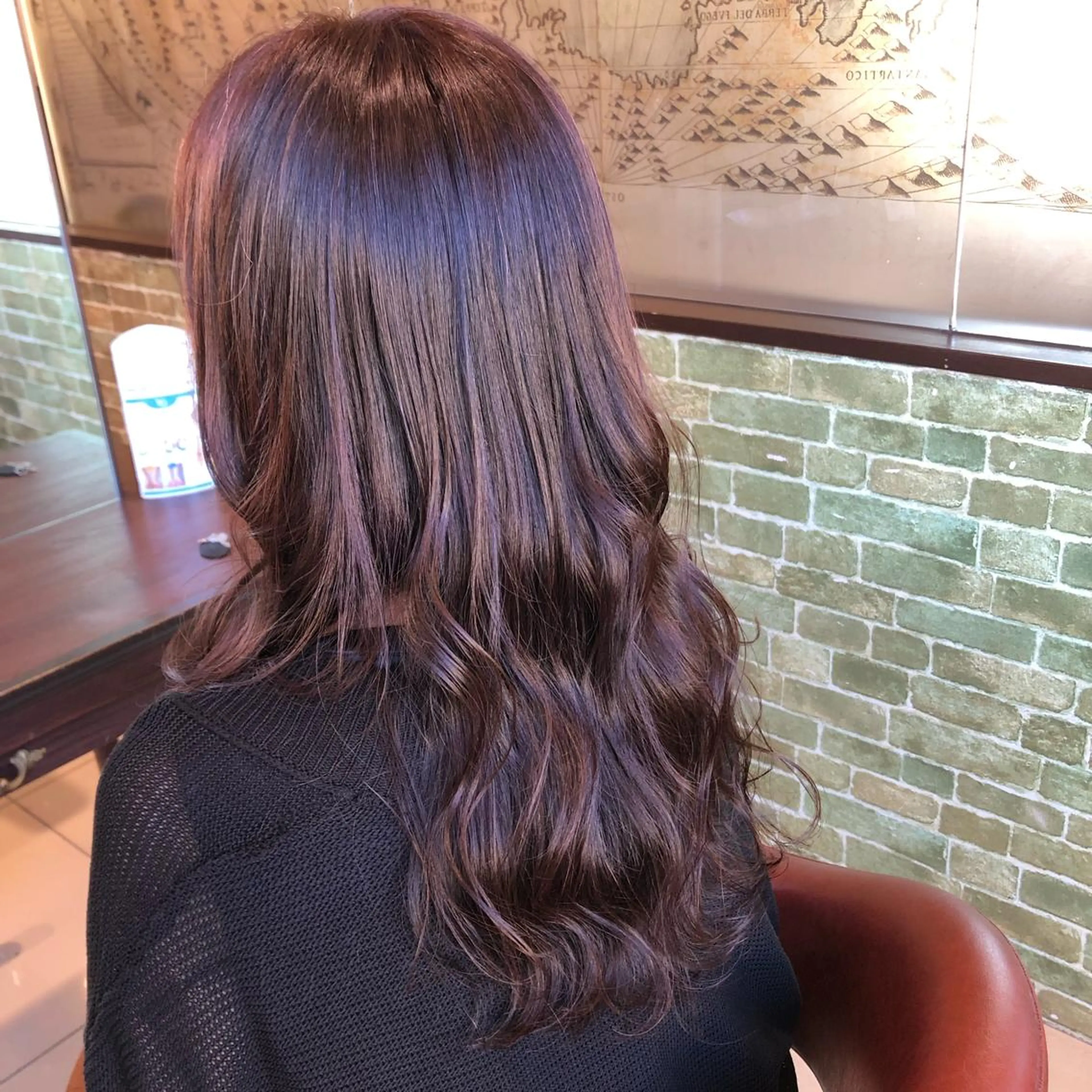 ロング カラー 金子 由有貴のヘアスタイル