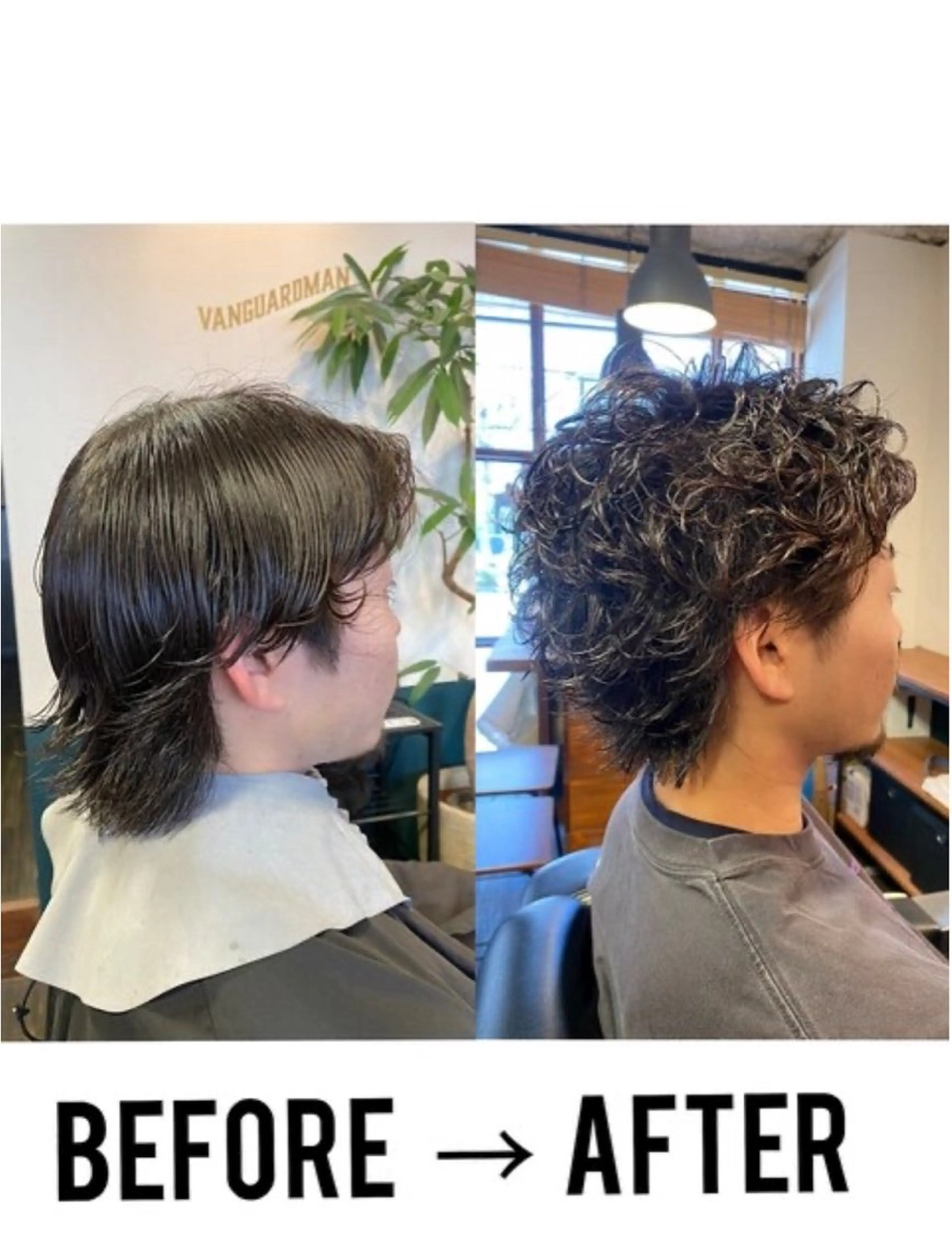 ショート パーマ メンズ 早稲田/メンズ専門 /フェード/葛西裕季のヘアスタイル