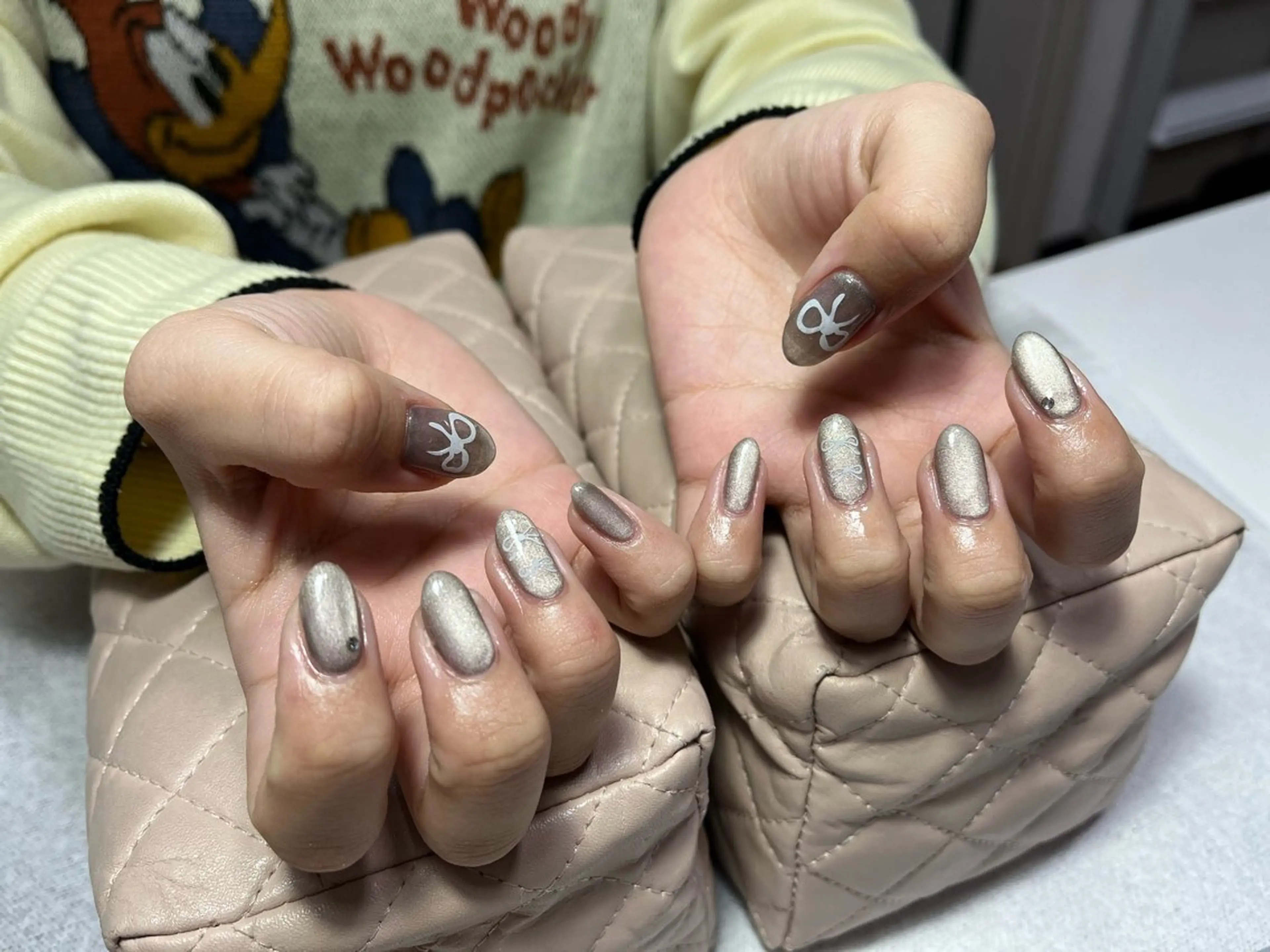 ネイル ハンドネイル goldgleams ちなのネイルデザイン