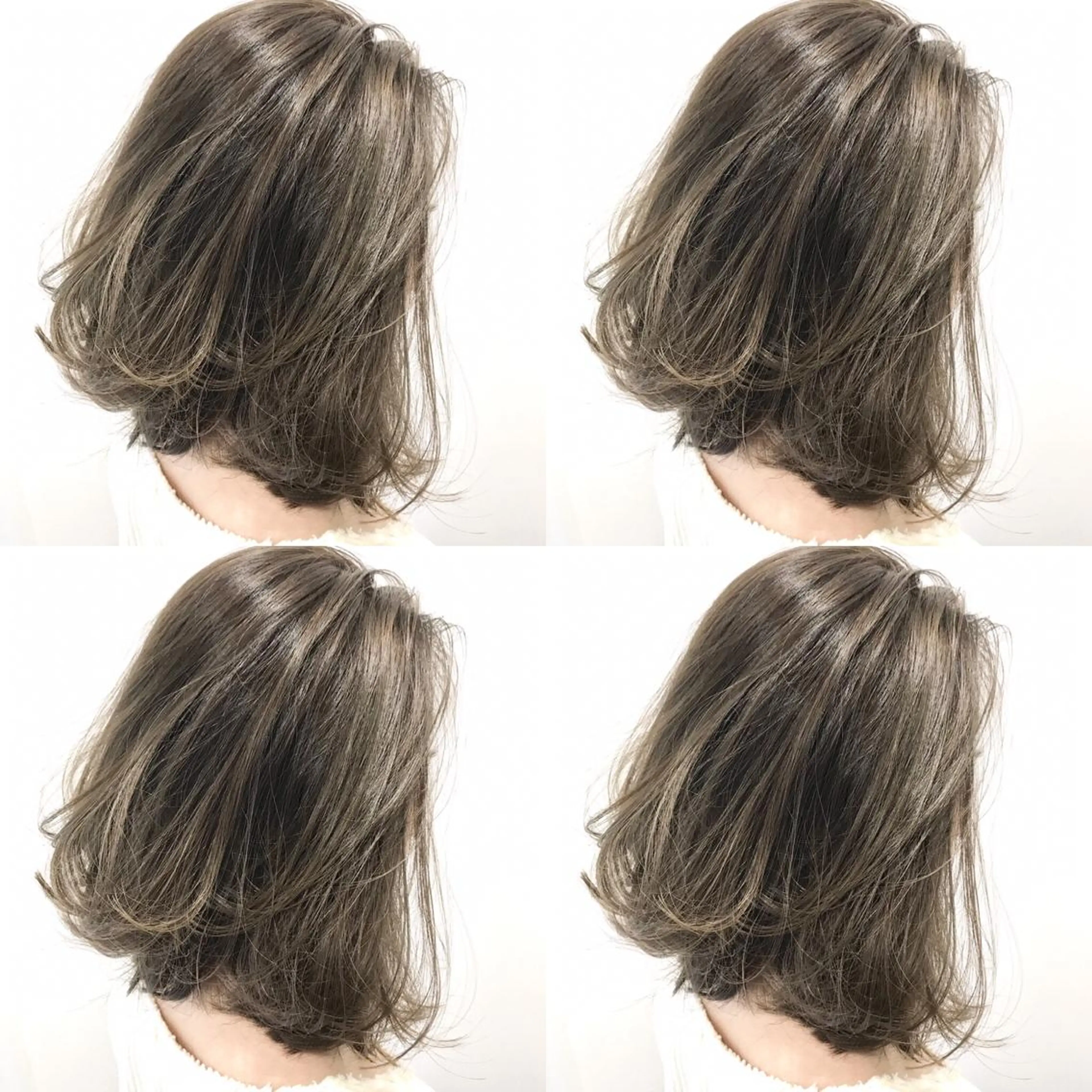 ショート カラー ヘアアレンジ アディクシーカラー グレージュ addict所属・井坂 弘人のヘアスタイル