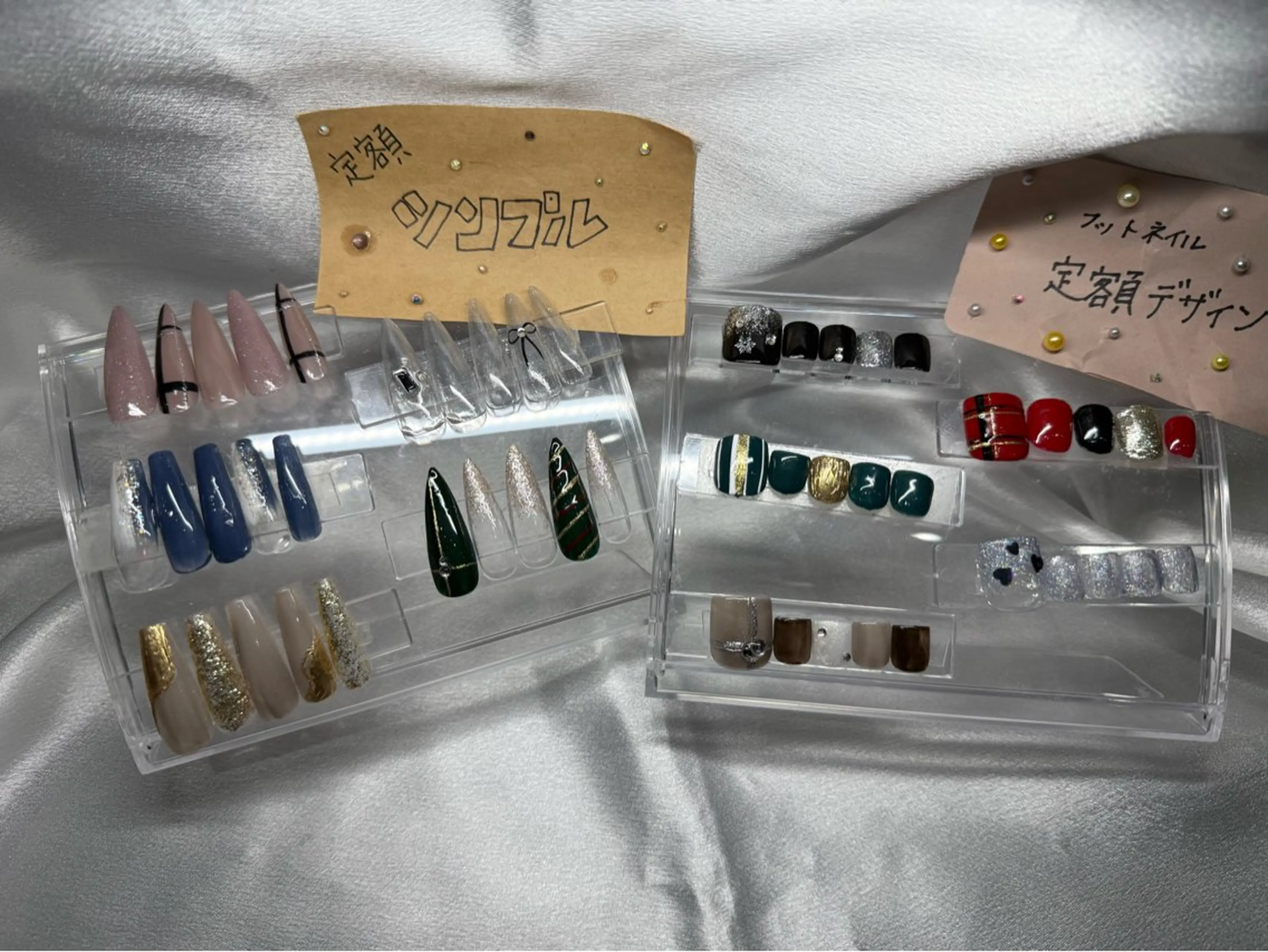 ネイル フットネイル ハンドネイル WINK DOLL RIANのネイルデザイン