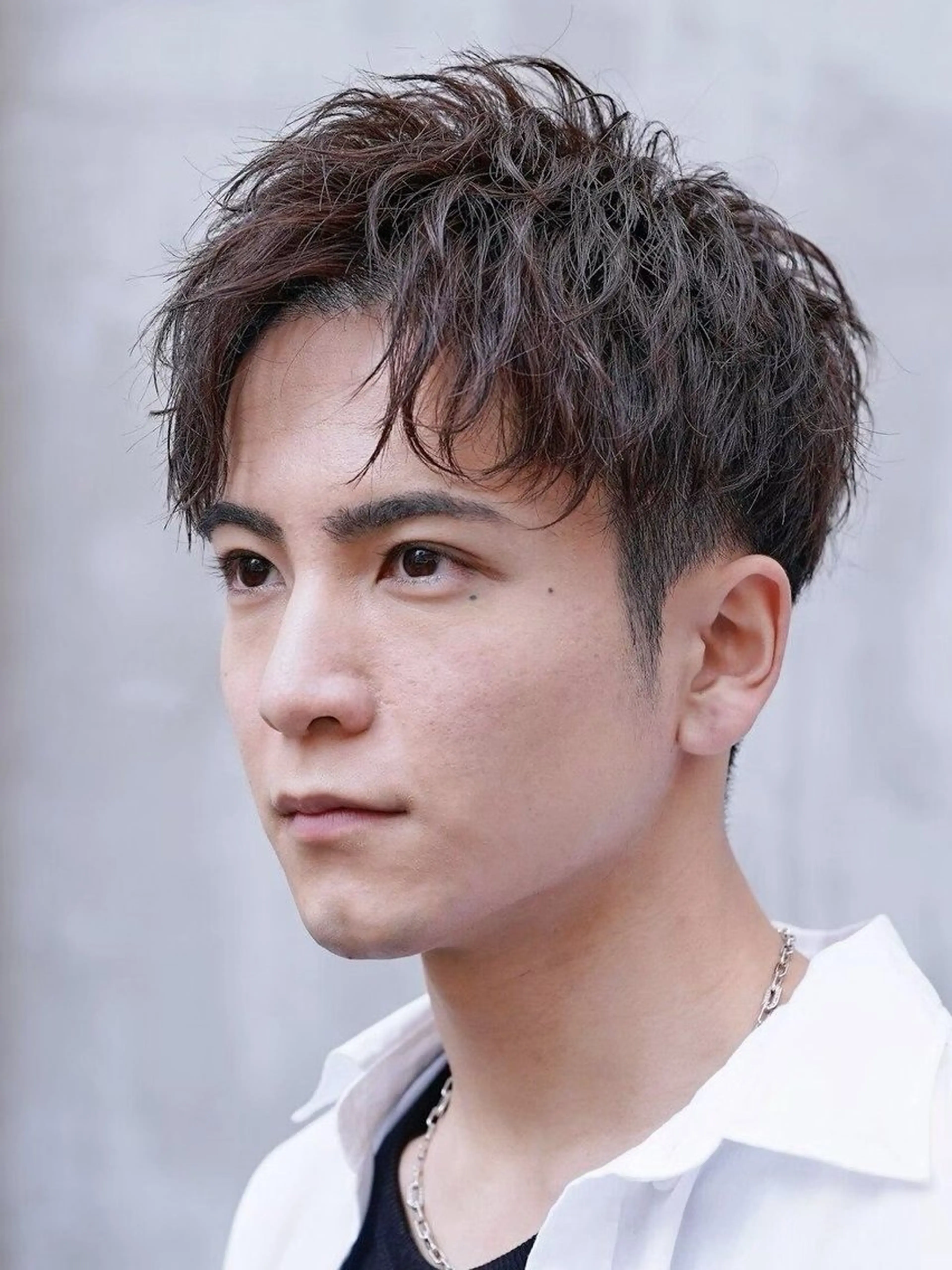 パーマ メンズ メンズパーマ カット パーマ fifth原宿 宮部蓮のヘアスタイル