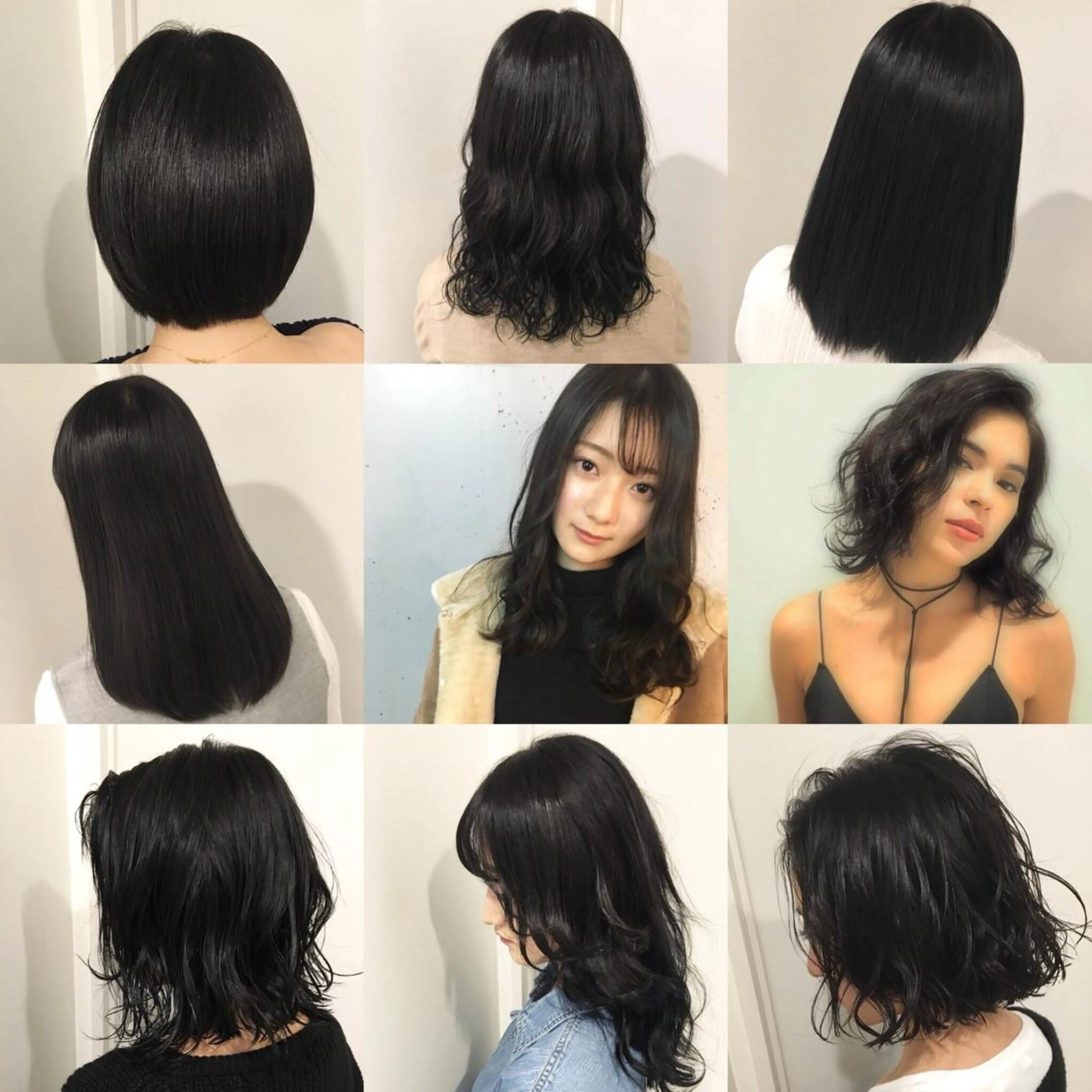 セミロング 🌈評価No.1🌈 艶髪カラー❌エクステのヘアスタイル