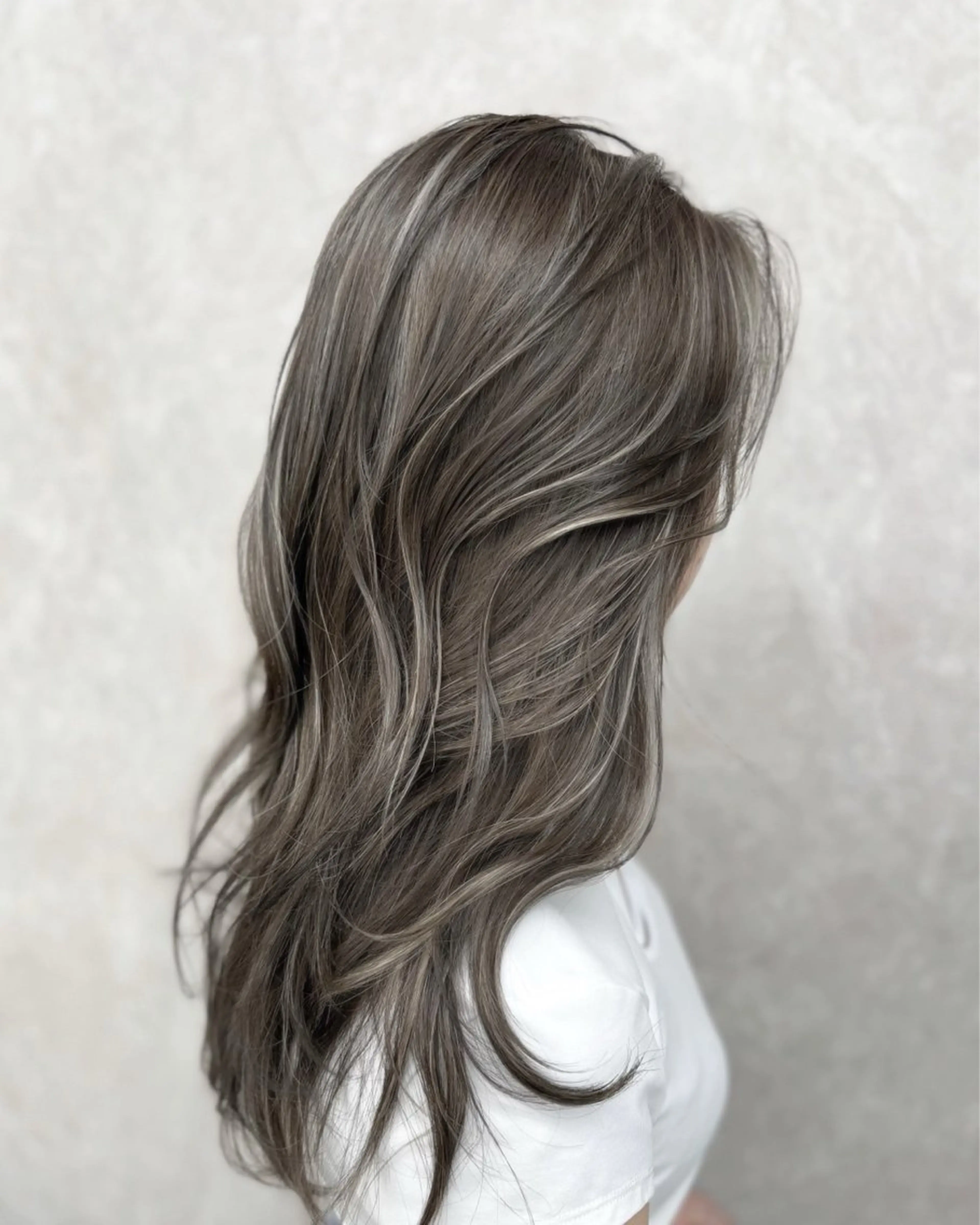 ロング カラー Ardore 韓国風カラー大阪のヘアスタイル